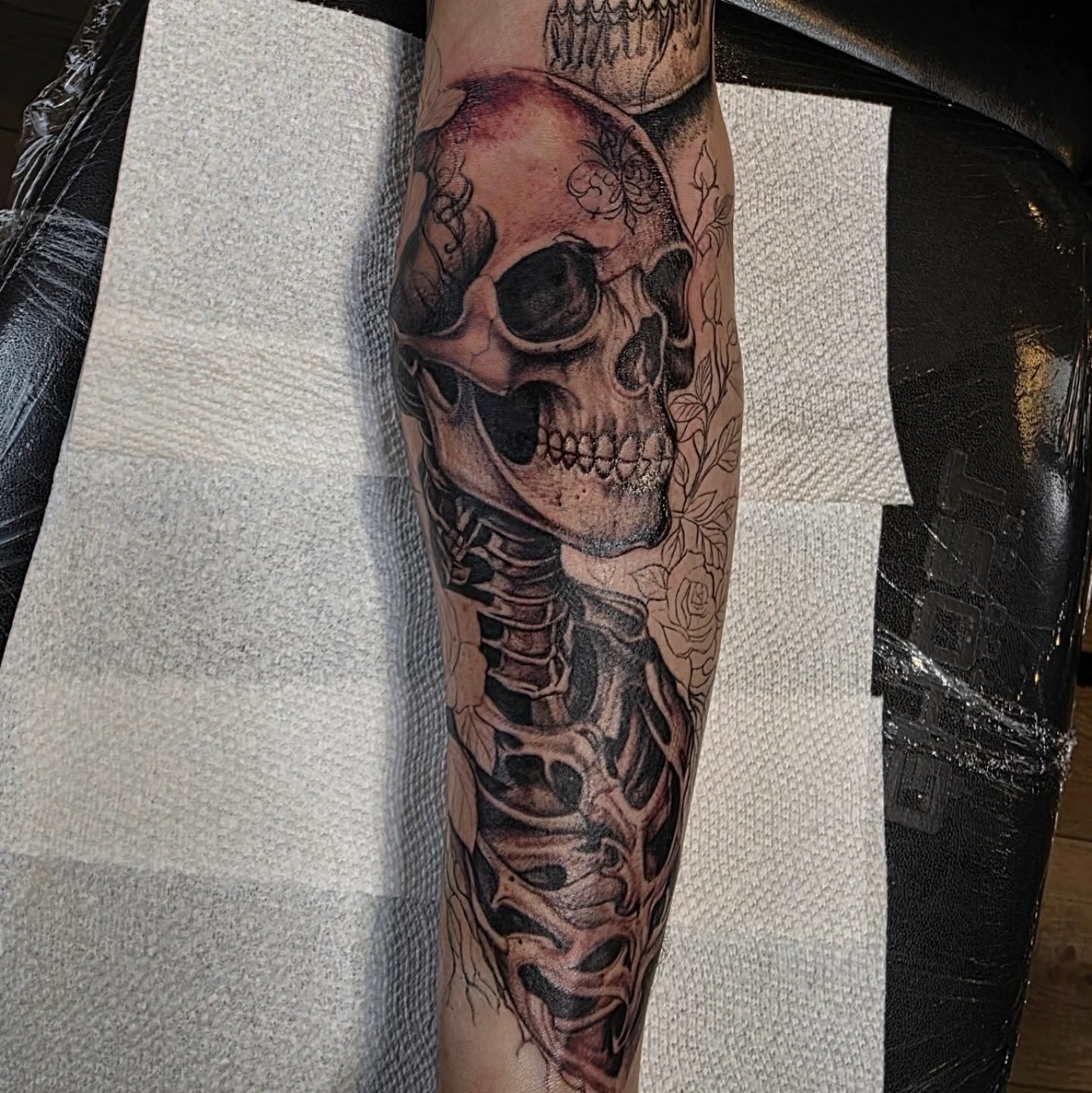 Tattoo by @saimachaintatt2 — realism, dark_realism