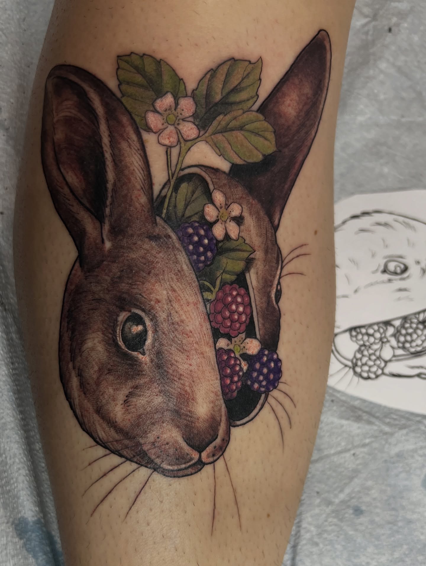Tattoo by @shawn_hebrank — realism, dotwork