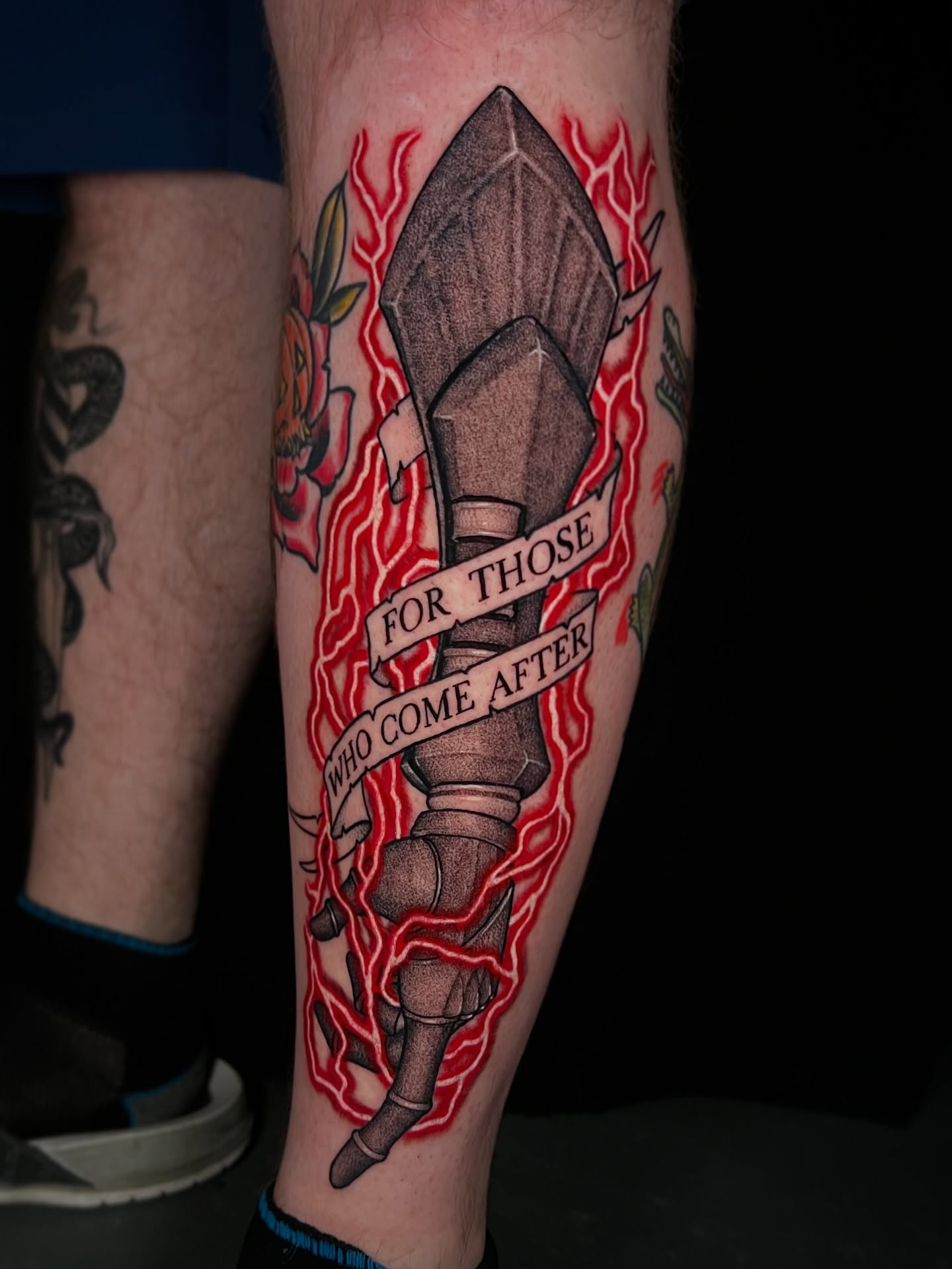 Tattoo by @d.lucian.tattoos — american_traditional, dotwork