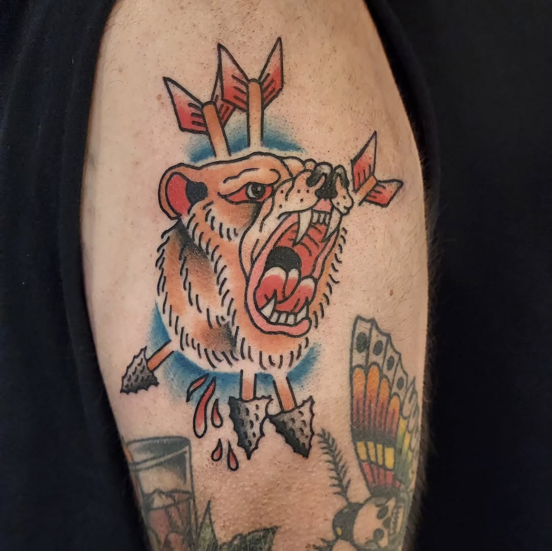 Tattoo by @queenofchaostattoos — american_traditional