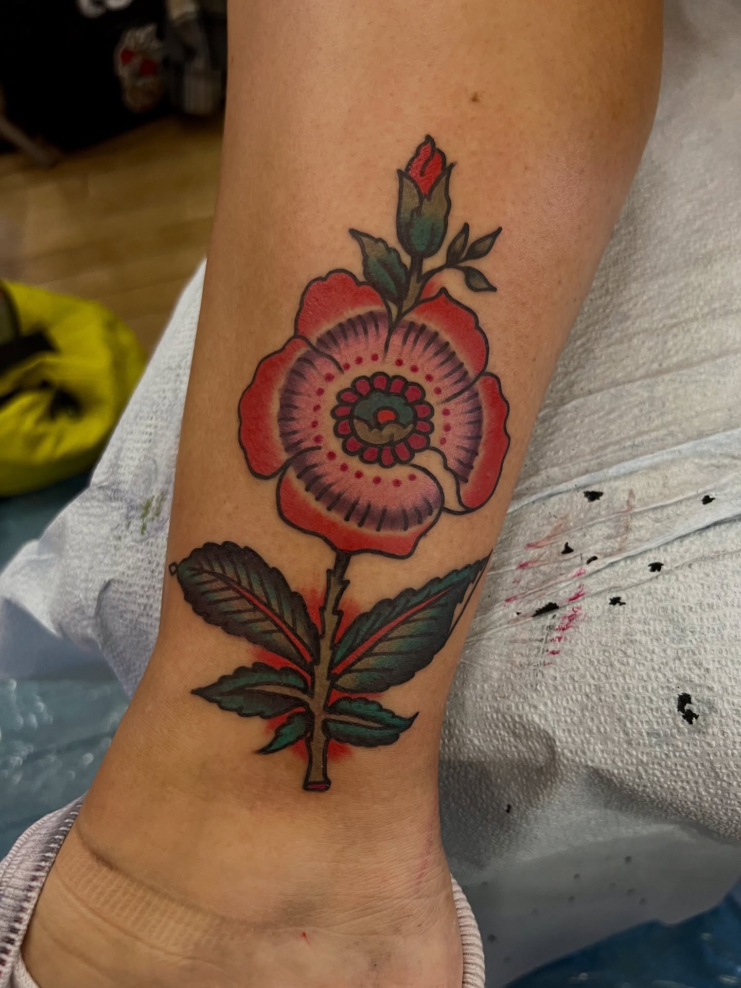 Tattoo by @morganhabe — american_traditional