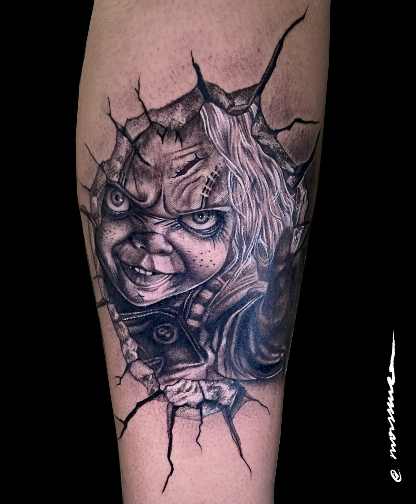 Tattoo by @morssuza — realism, dark_realism