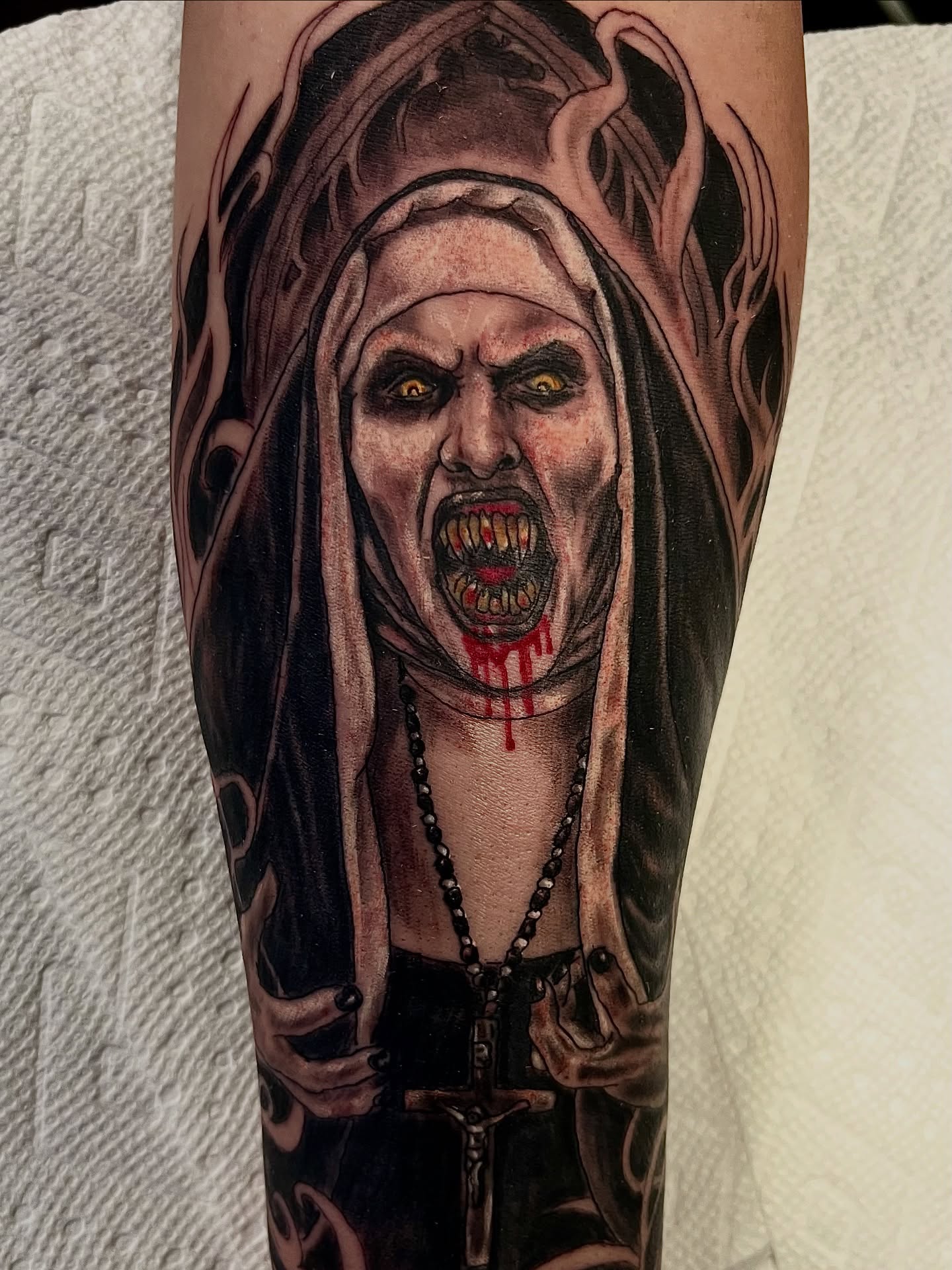 Tattoo by @classiccustomtattooing — dark_realism