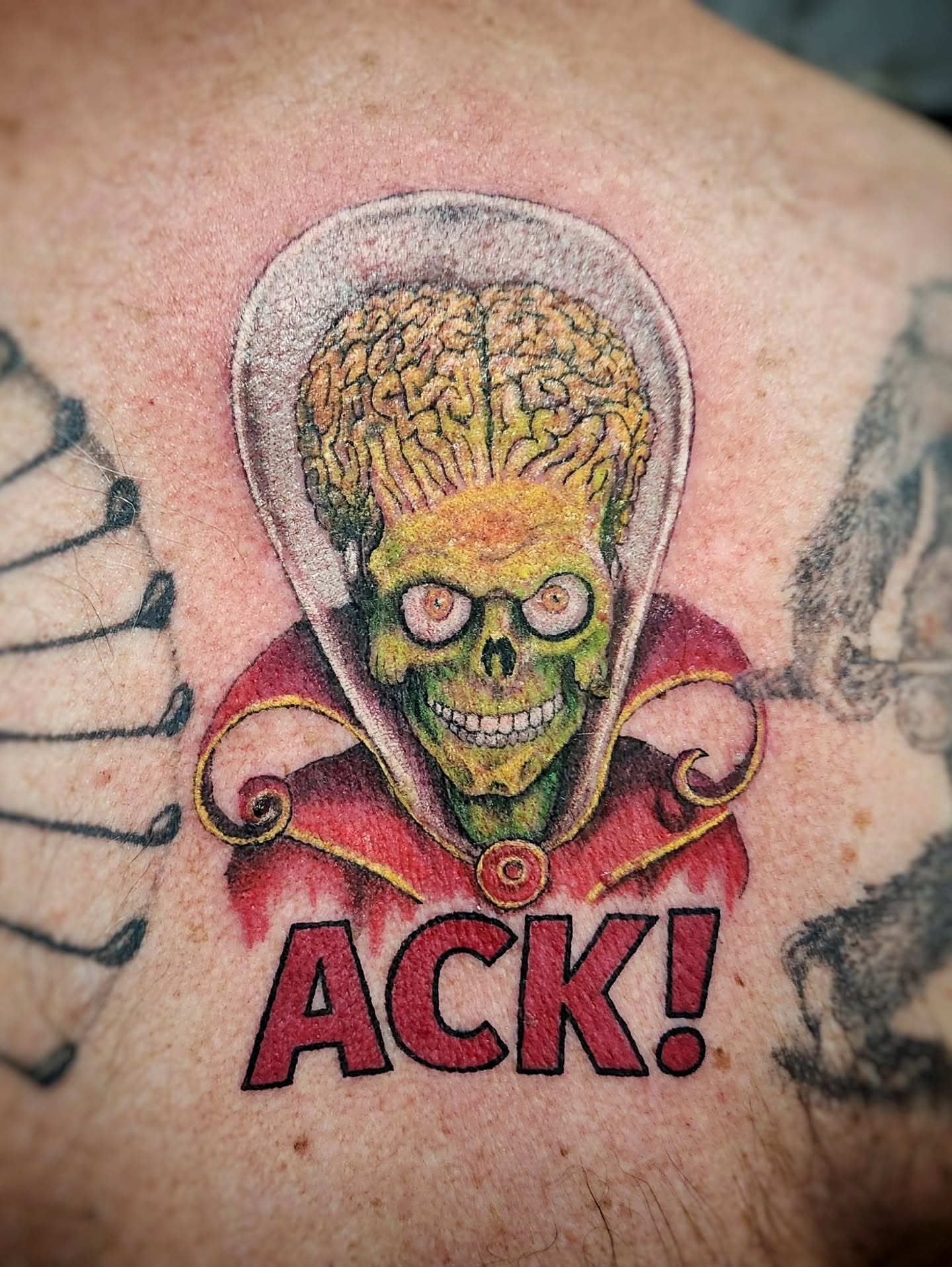 Tattoo by @sacredgemometry — illustrative