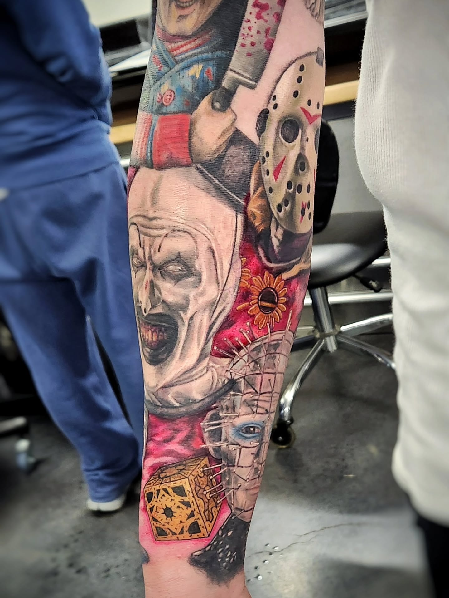 Tattoo by @sacredgemometry — american_traditional, realism