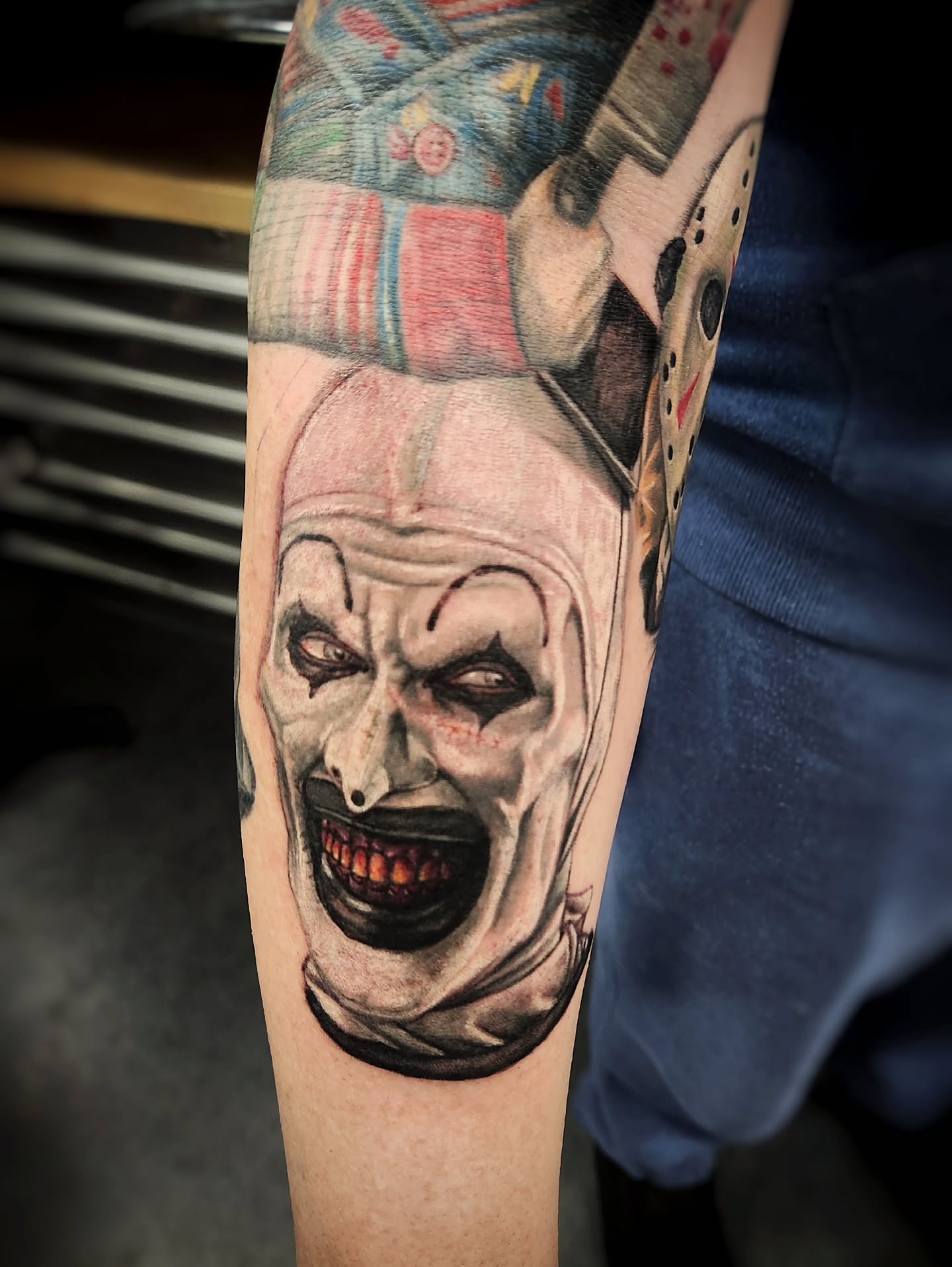 Tattoo by @sacredgemometry — realism, dark_realism