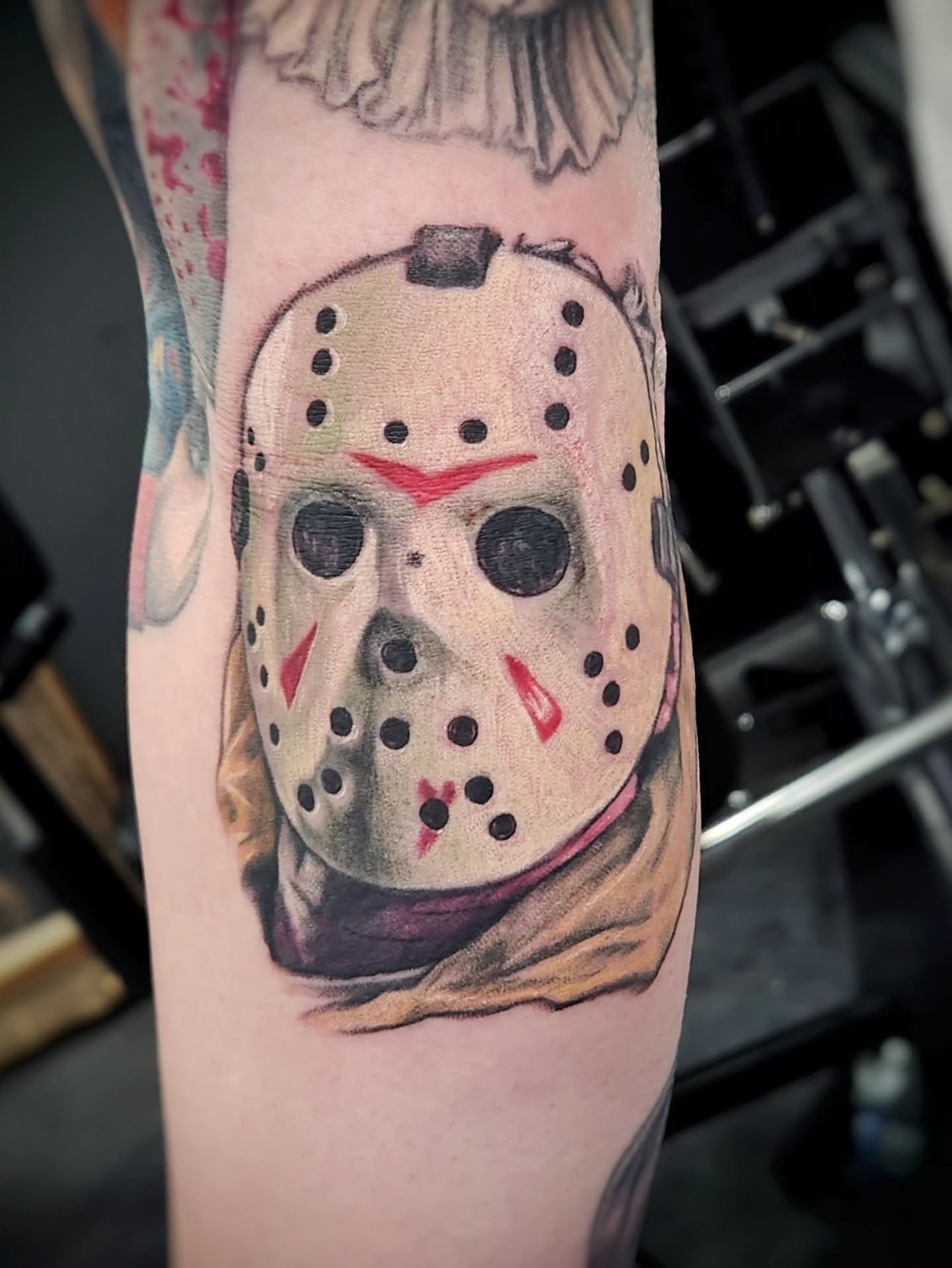 Tattoo by @sacredgemometry — trash_polka