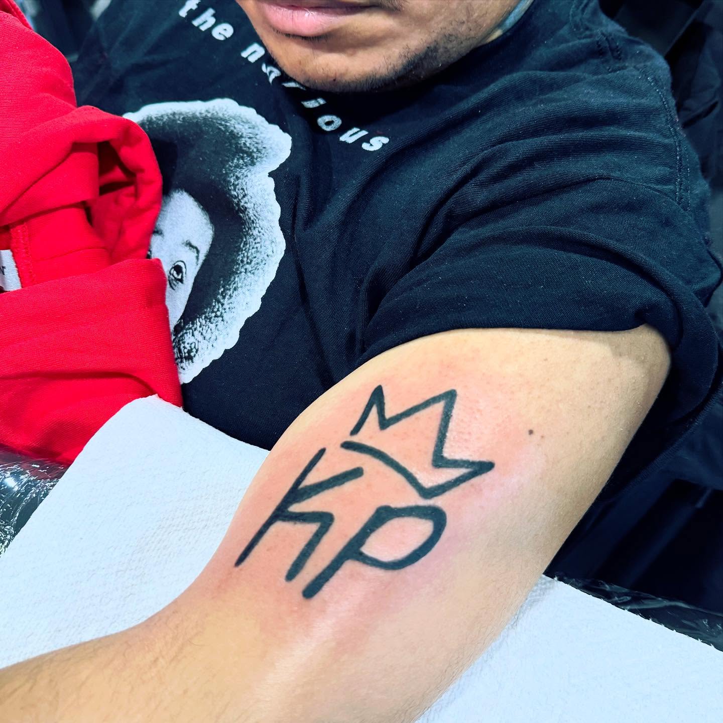 Tattoo by @linda_xochiquetzal — lettering_script