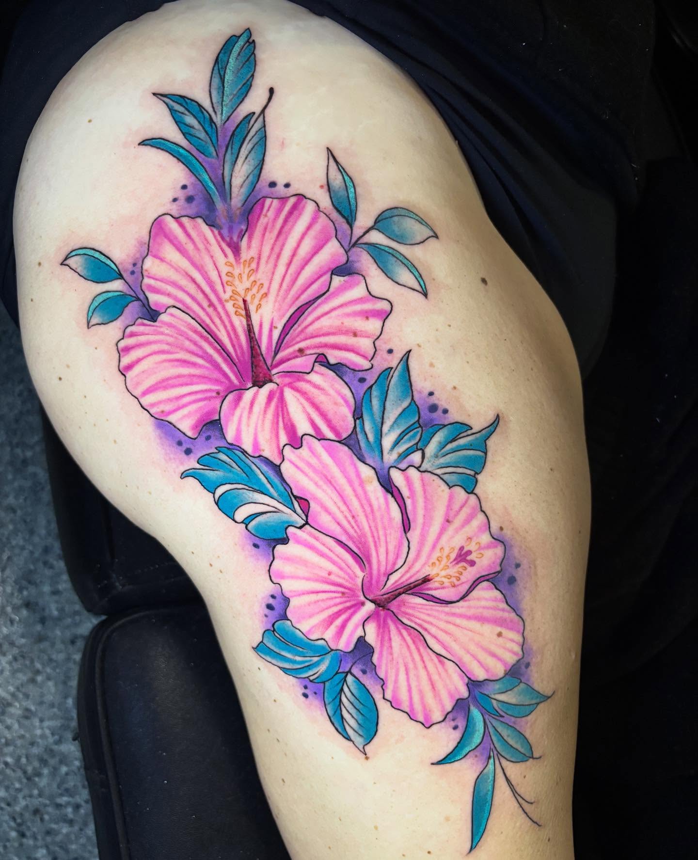 Tattoo by @tatt2dennis — watercolor