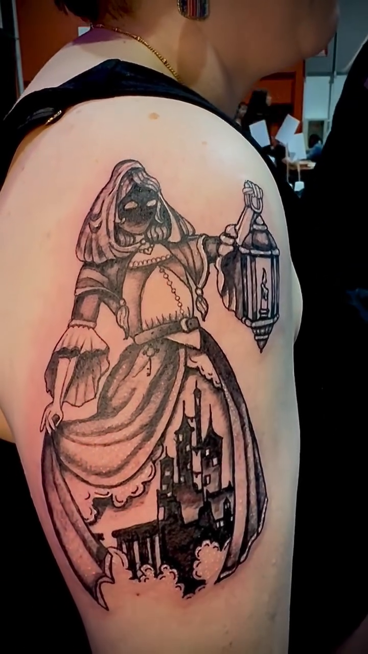 Tattoo by @bonesandstars — dark_realism, black_and_grey