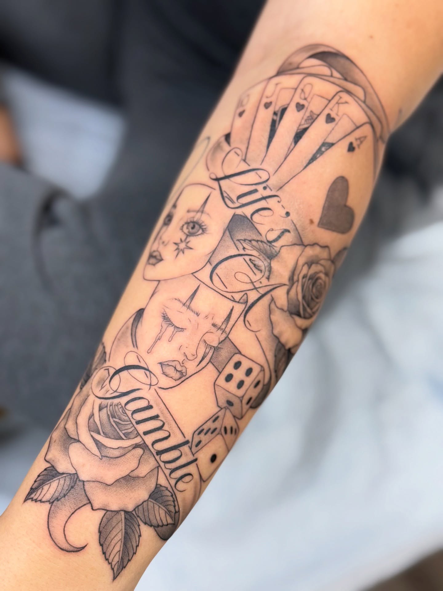 Tattoo by @inyourskiin — black_and_grey