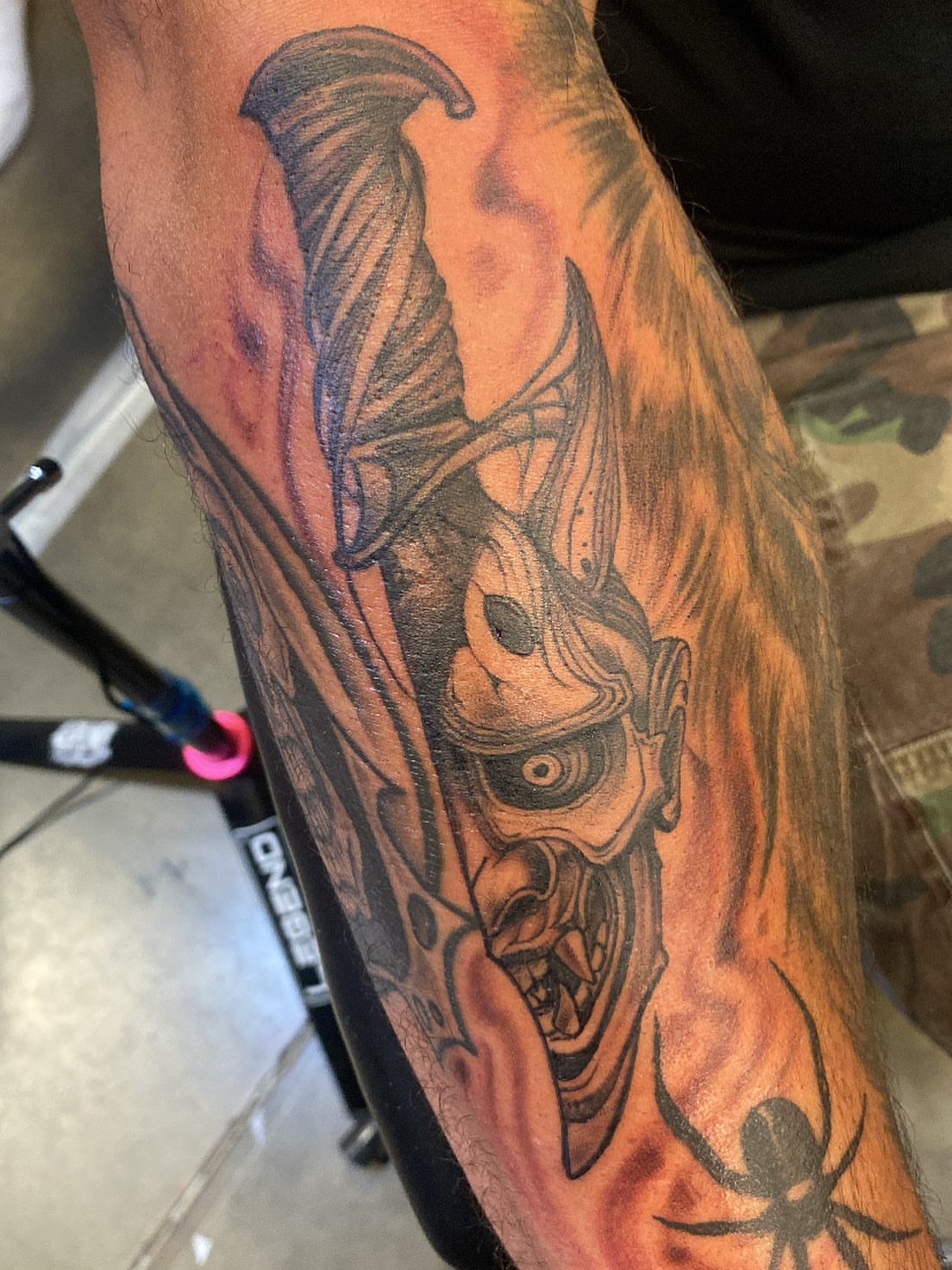 Tattoo by @puppet_ink_bx — dark_realism, japanese_irezumi