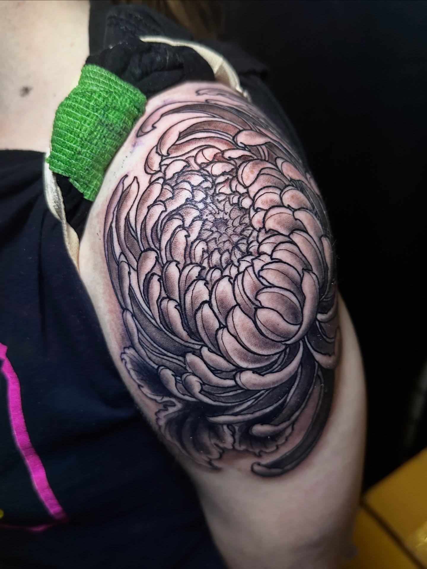 Tattoo by @callme.tvulture — black_and_grey