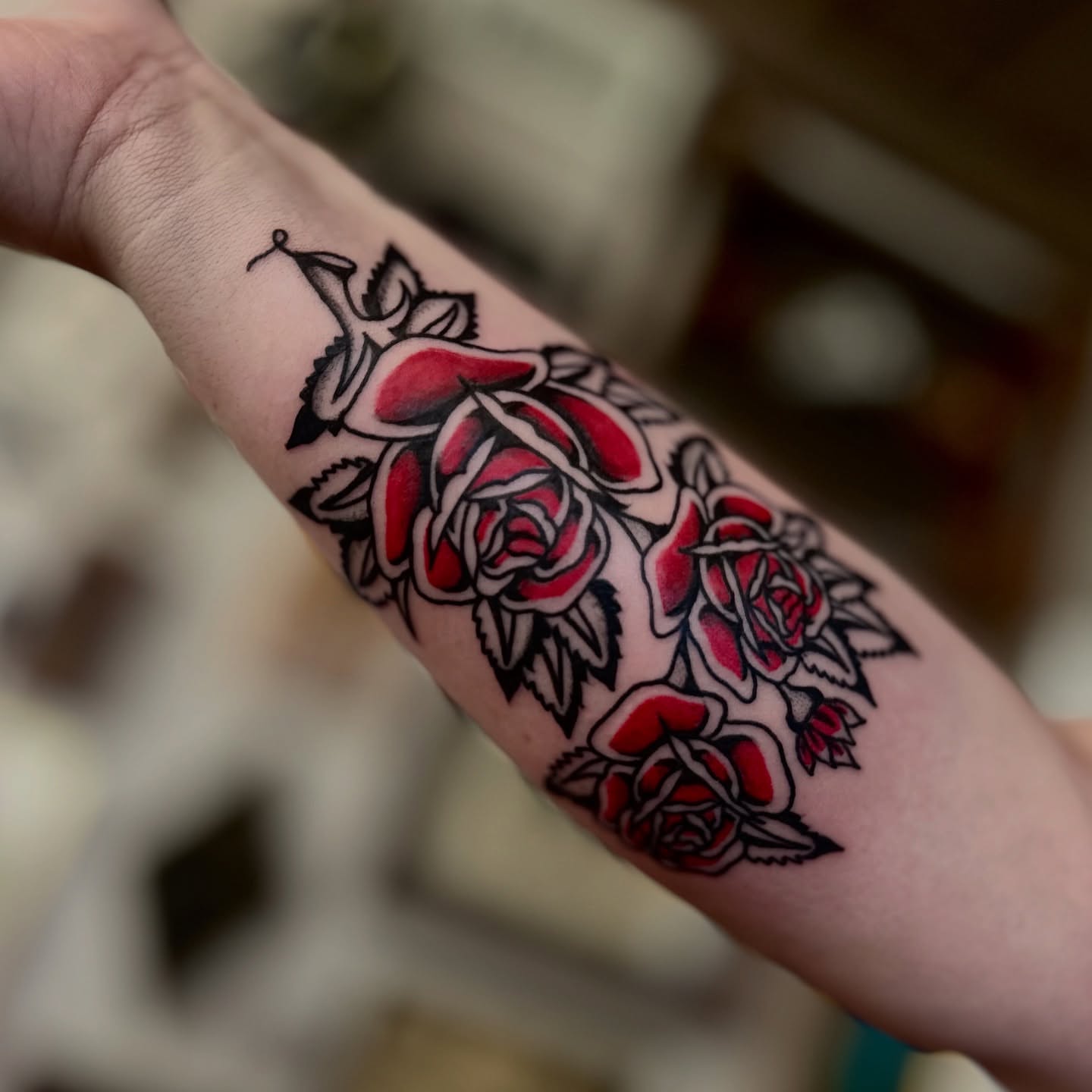 Tattoo by @hotdonnatattoos — american_traditional