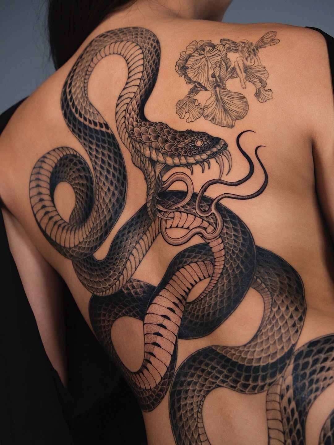 Tattoo by @bayun.tattoos — black_and_grey, realism