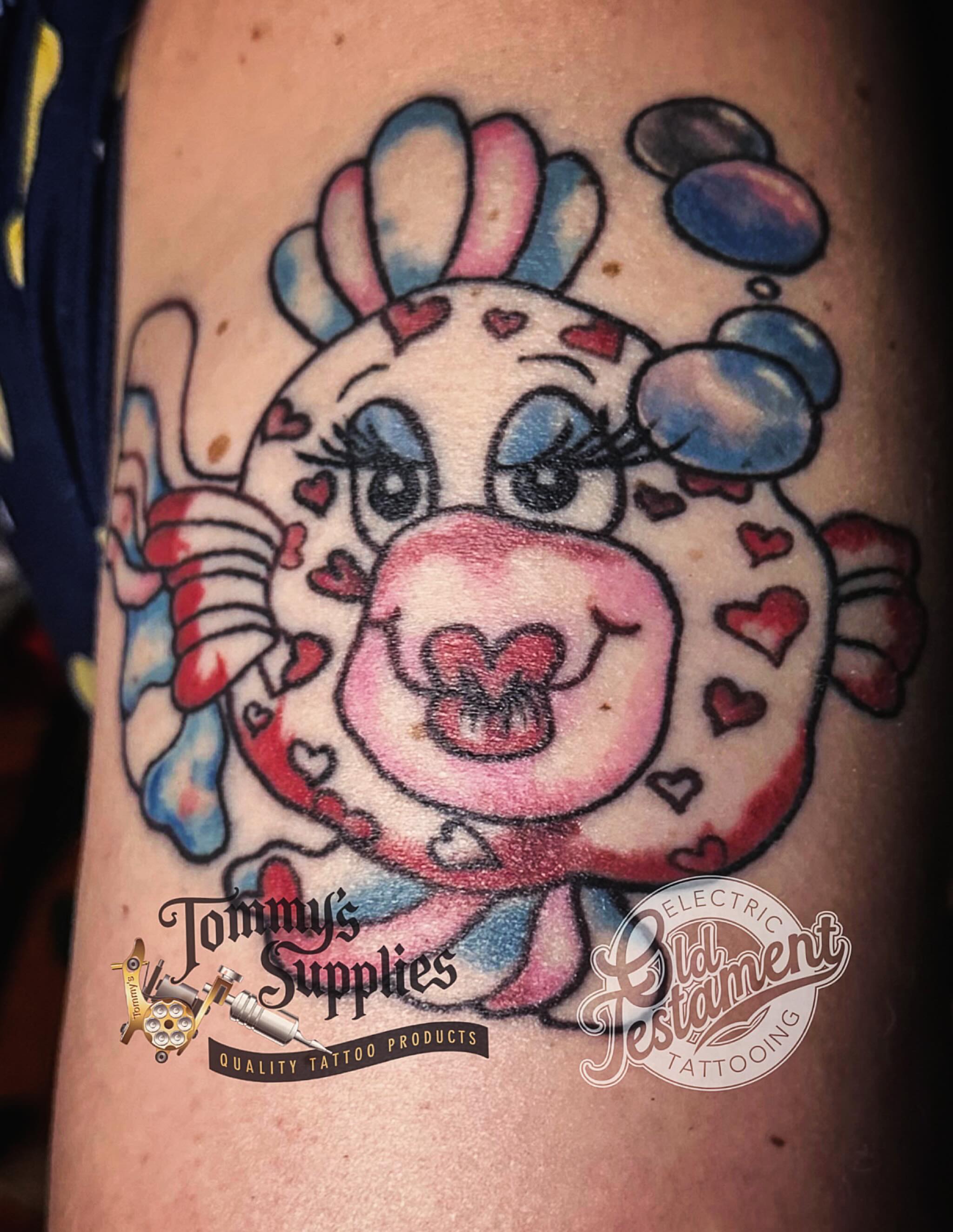 Tattoo by @eddieshawtattoos — trash_polka