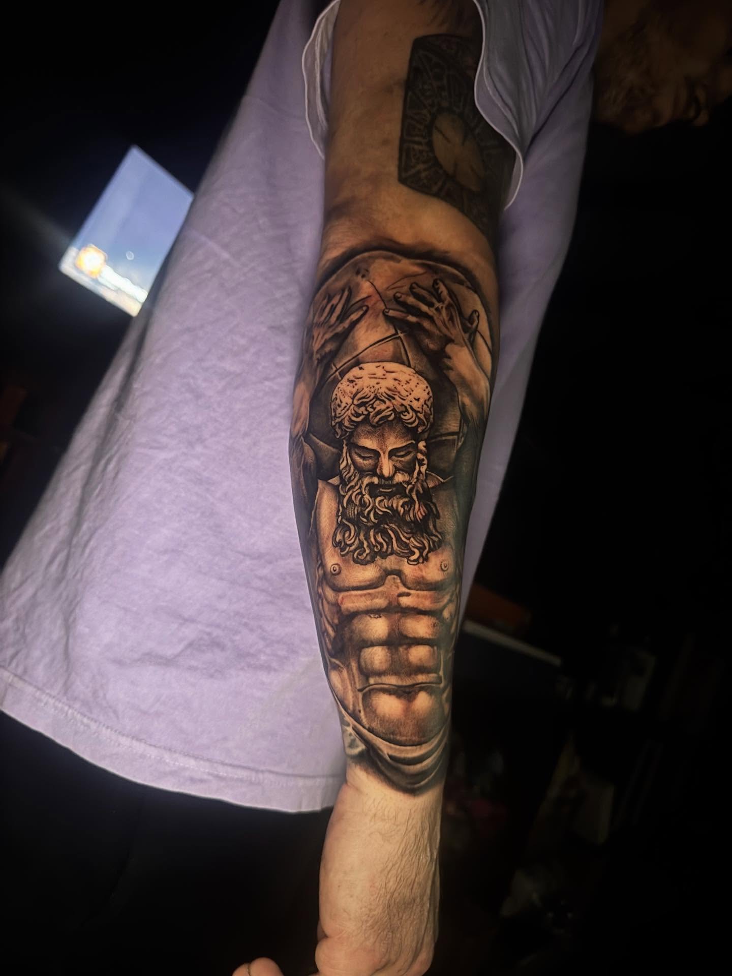 Tattoo by @kee.tattoos — realism, dark_realism