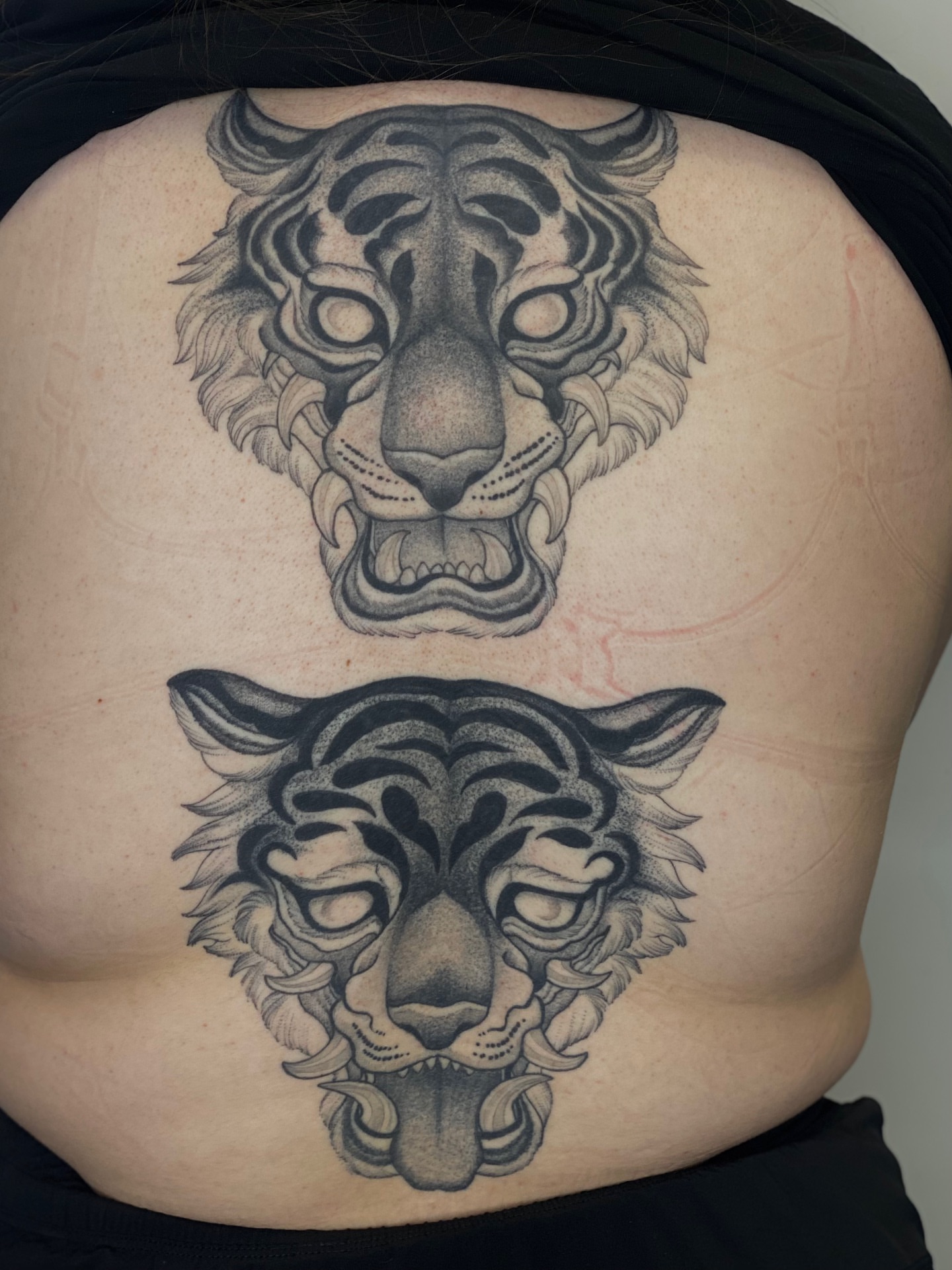Tattoo by @meluusiine — dotwork, realism