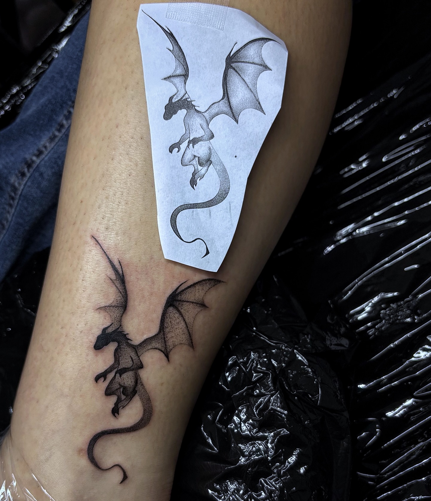 Tattoo by @skam_tattoo — black_and_grey
