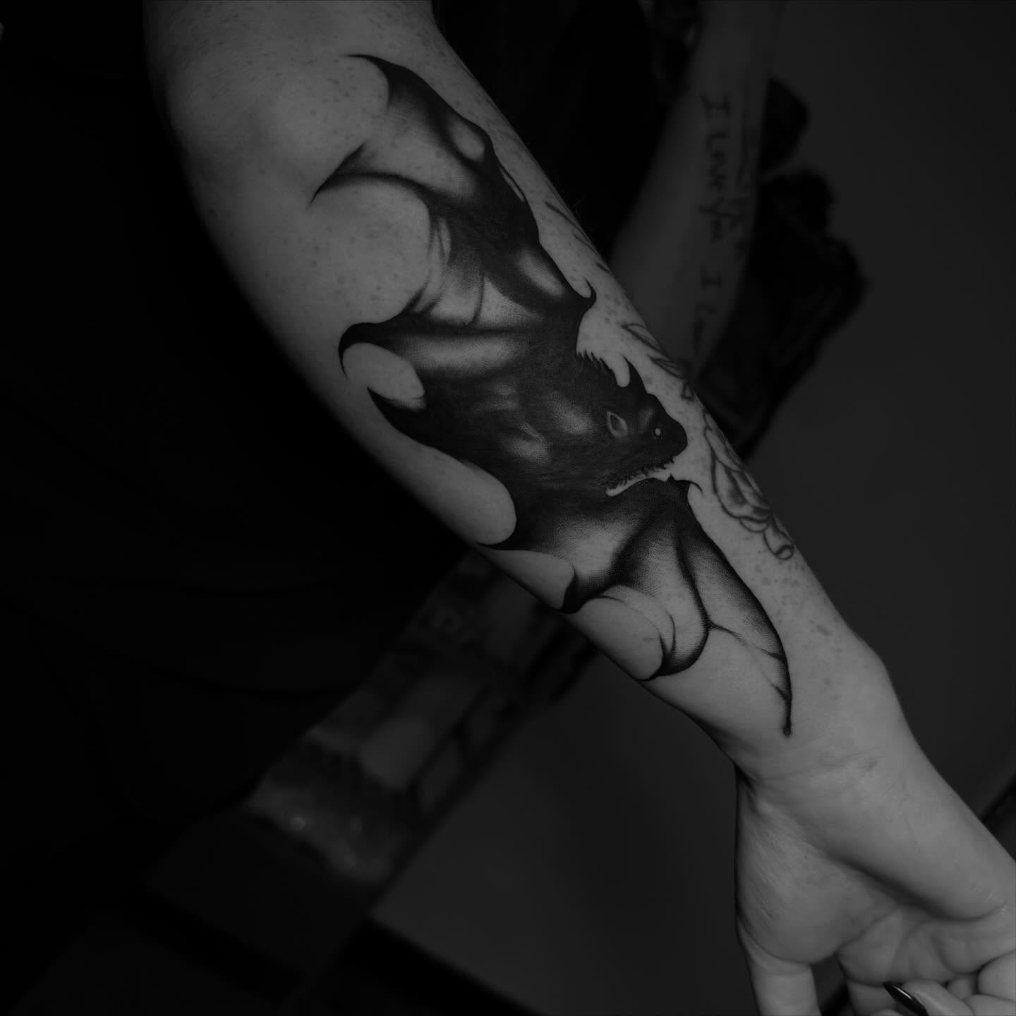 Tattoo by @islestattoos — black_and_grey
