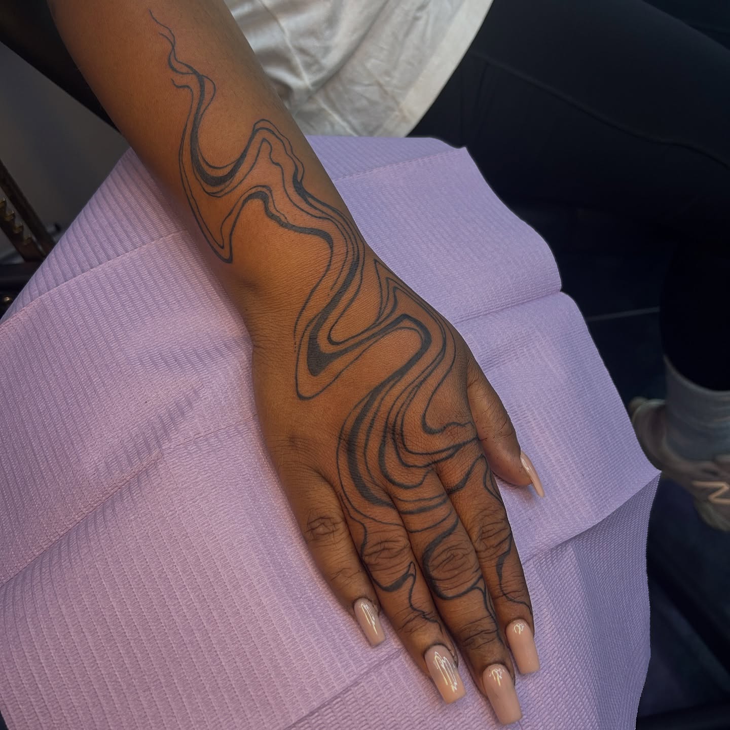 Tattoo by @sweetcarolinetattoo — black_and_grey