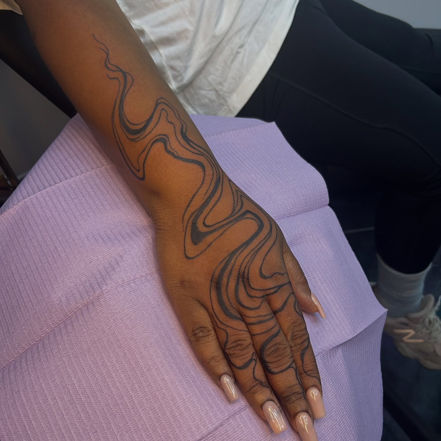 Tattoo by @sweetcarolinetattoo — black_and_grey
