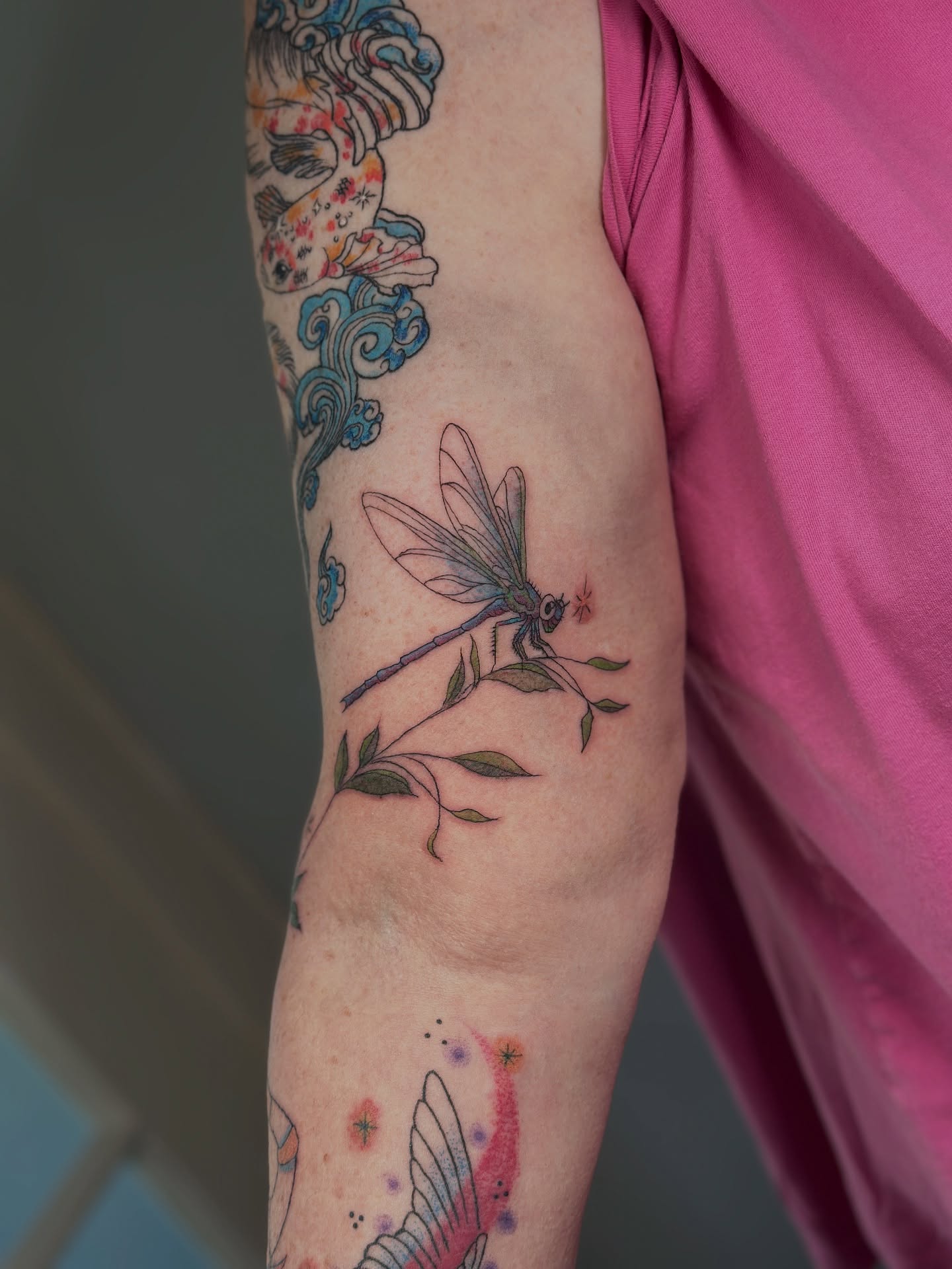Tattoo by @vixx_stixx_tattoo — dotwork