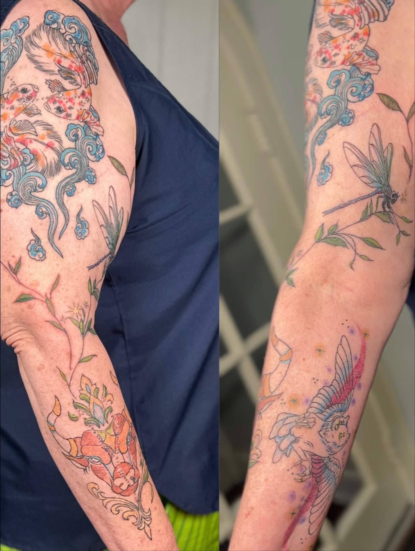 Tattoo by @vixx_stixx_tattoo — new_school, watercolor