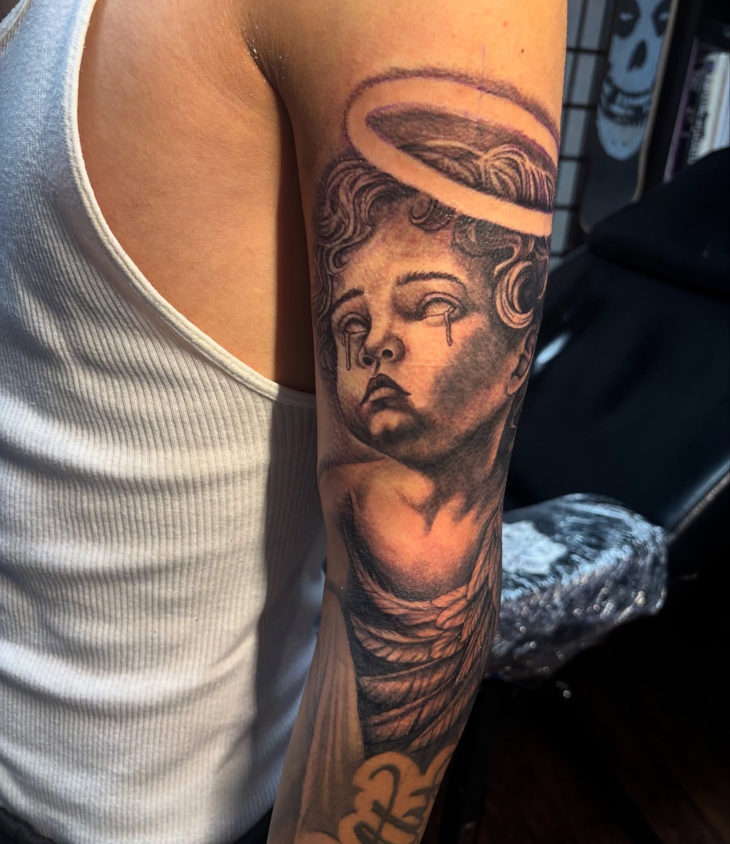 Tattoo by @trktattoos — realism, dark_realism