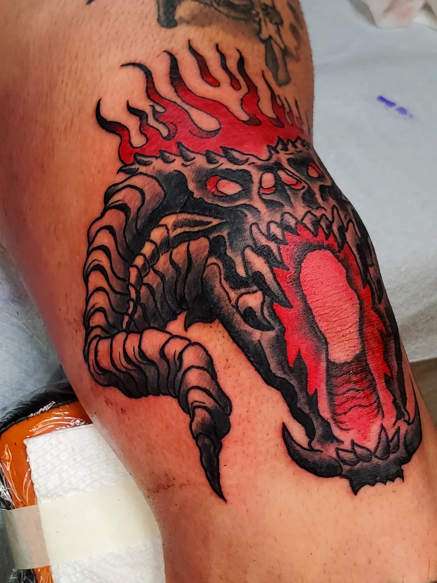 Tattoo by @the.sprouler โ dark_realism