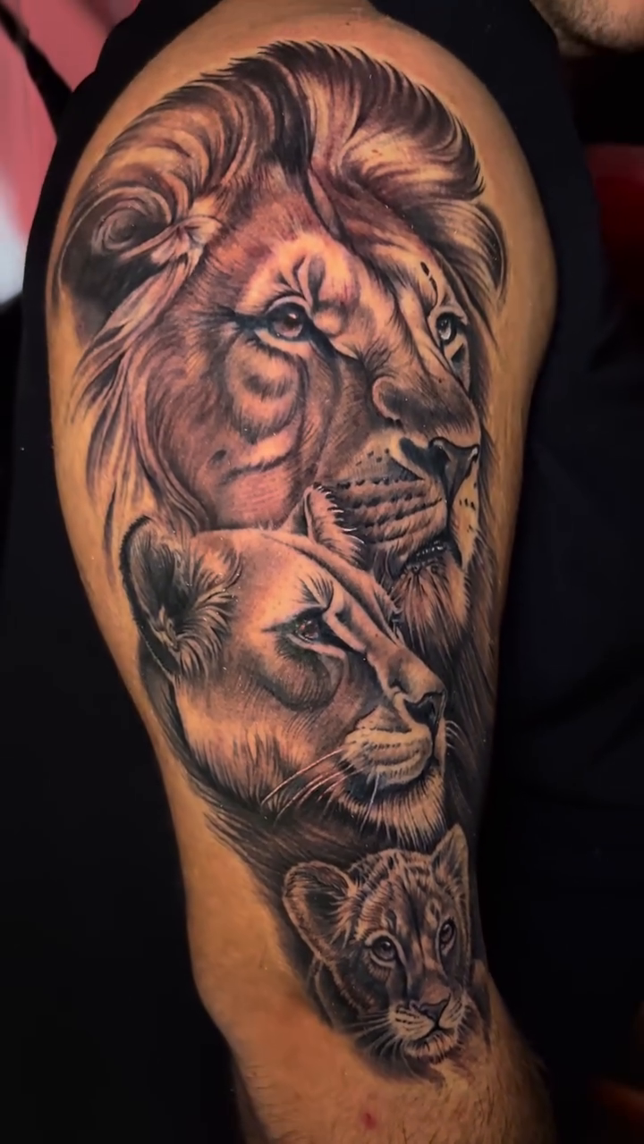 Tattoo by @ianvansart — realism, black_and_grey