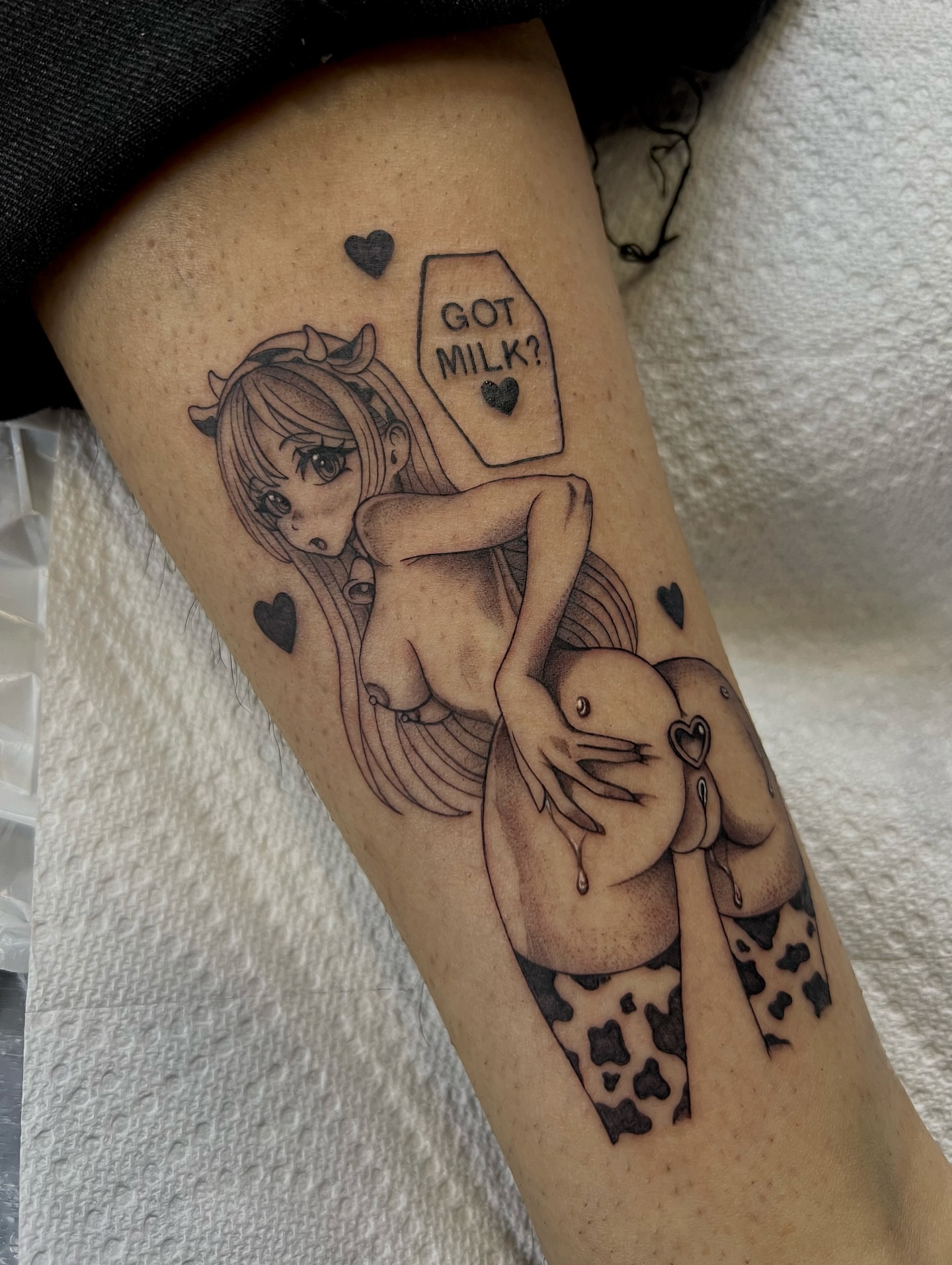 Tattoo by @dvminiquex โ black_and_grey, realism