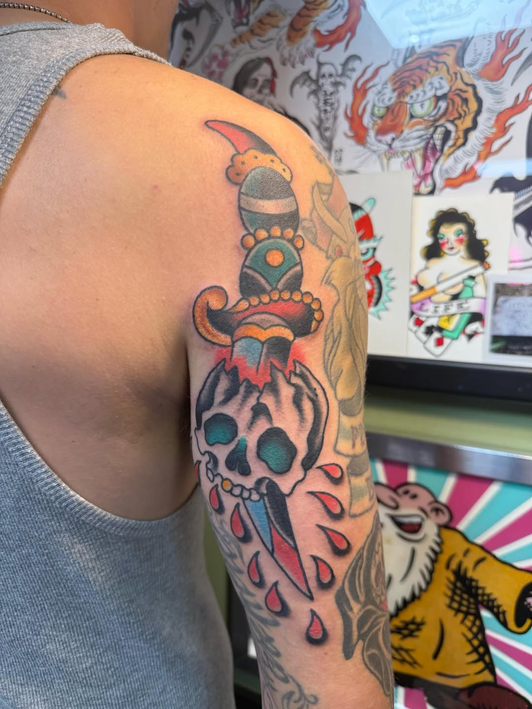 Tattoo by @cldtattoo — american_traditional