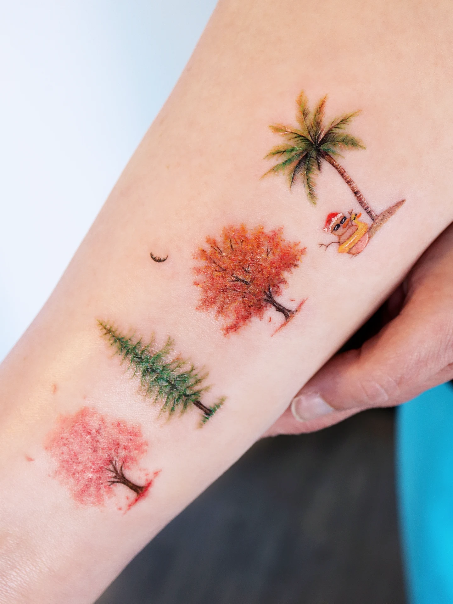 Tattoo by @tattooist_namoo — watercolor