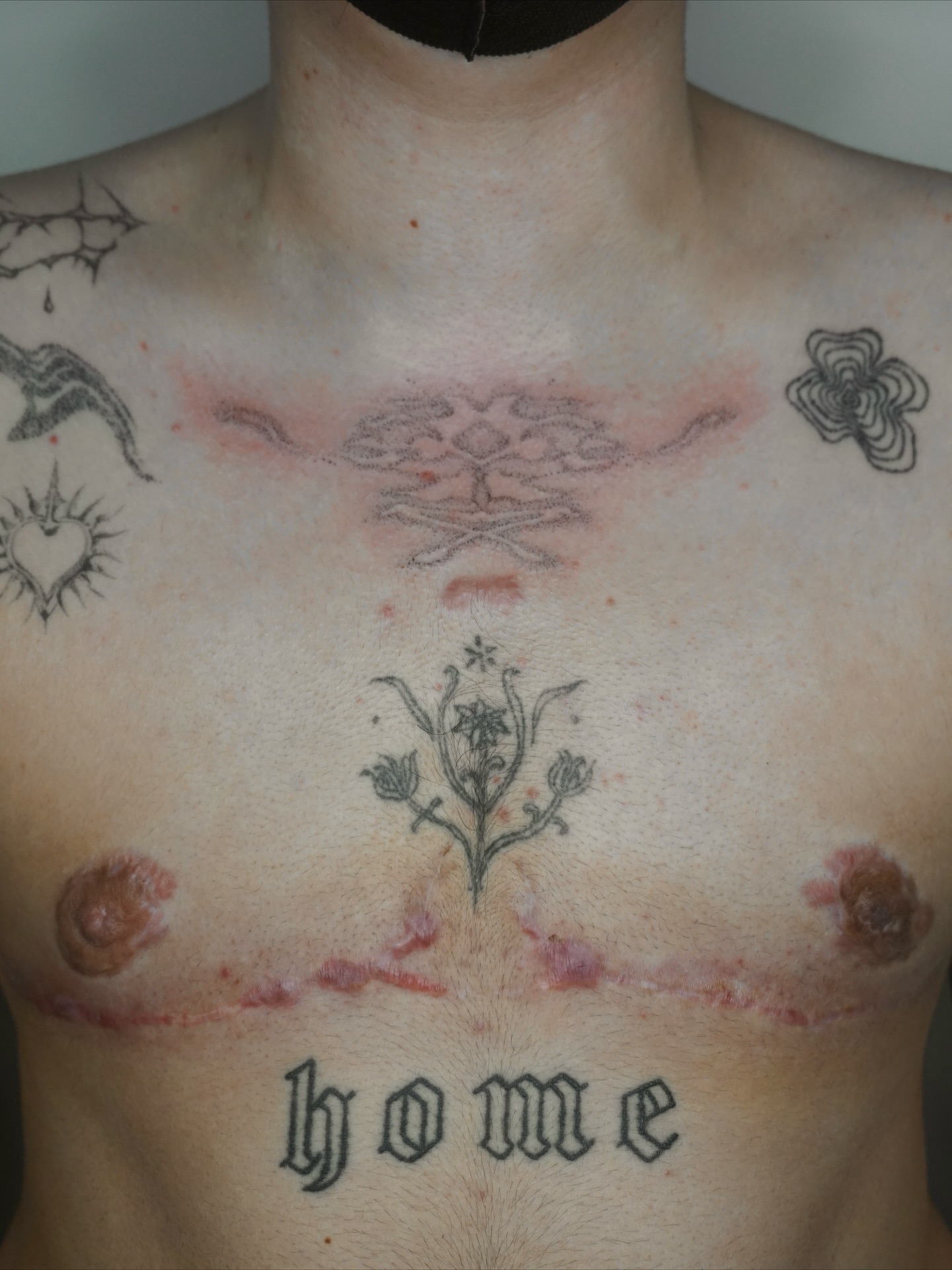 Tattoo by @texturemapping_ — black_and_grey