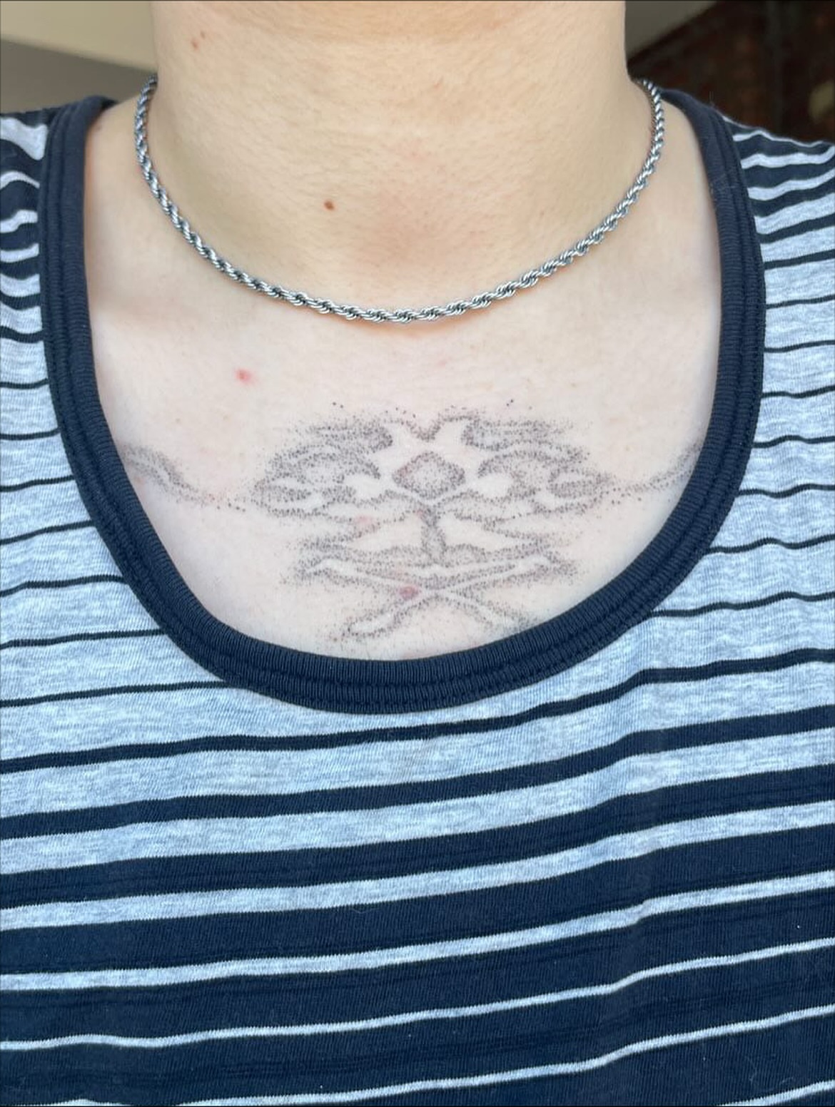 Tattoo by @texturemapping_ — dotwork