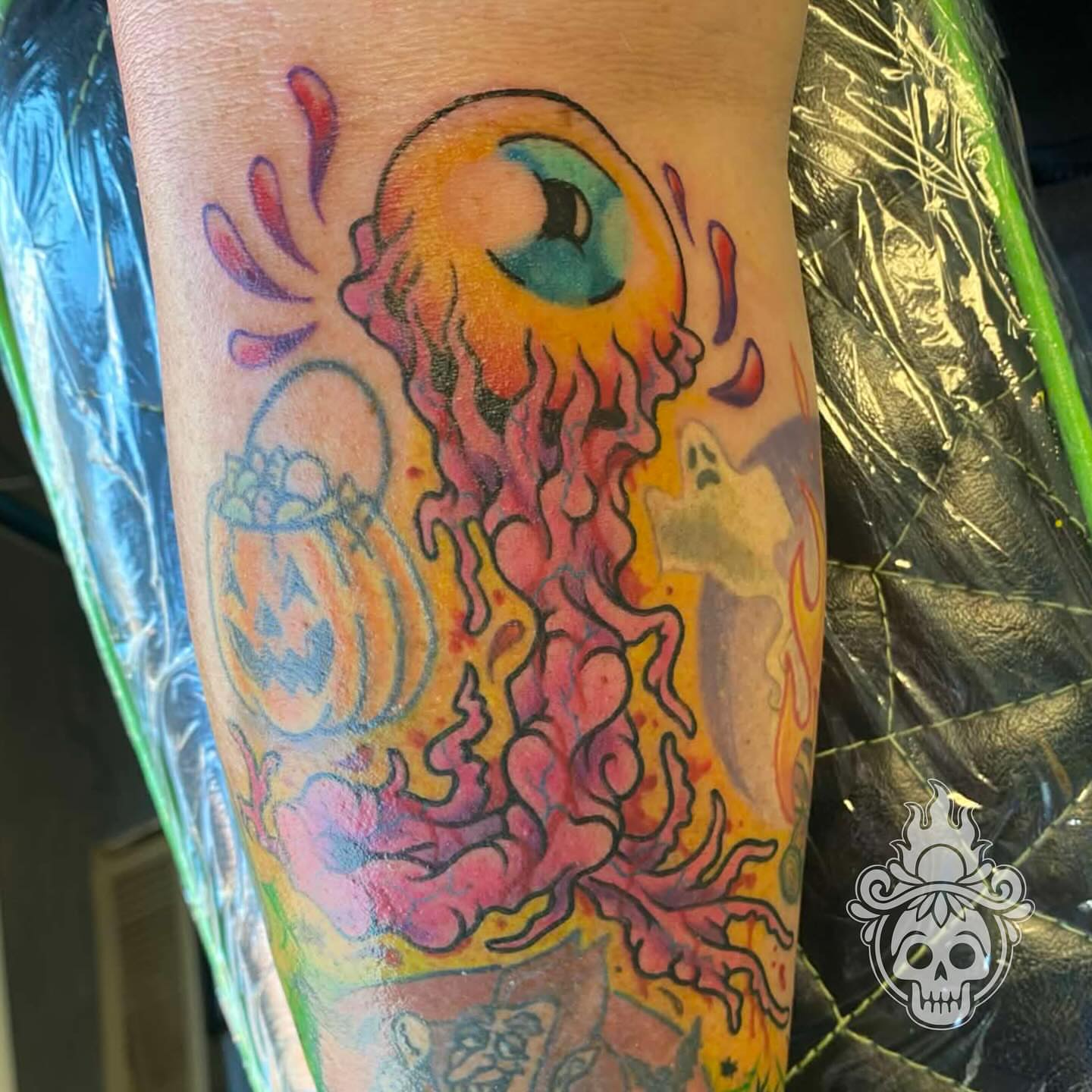 Tattoo by @killer_with_kindness — new_school, surrealism