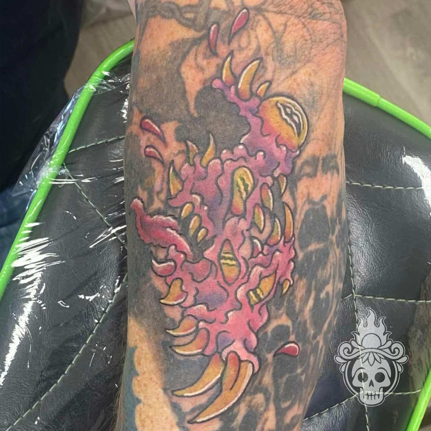 Tattoo by @killer_with_kindness — neo_traditional, dotwork