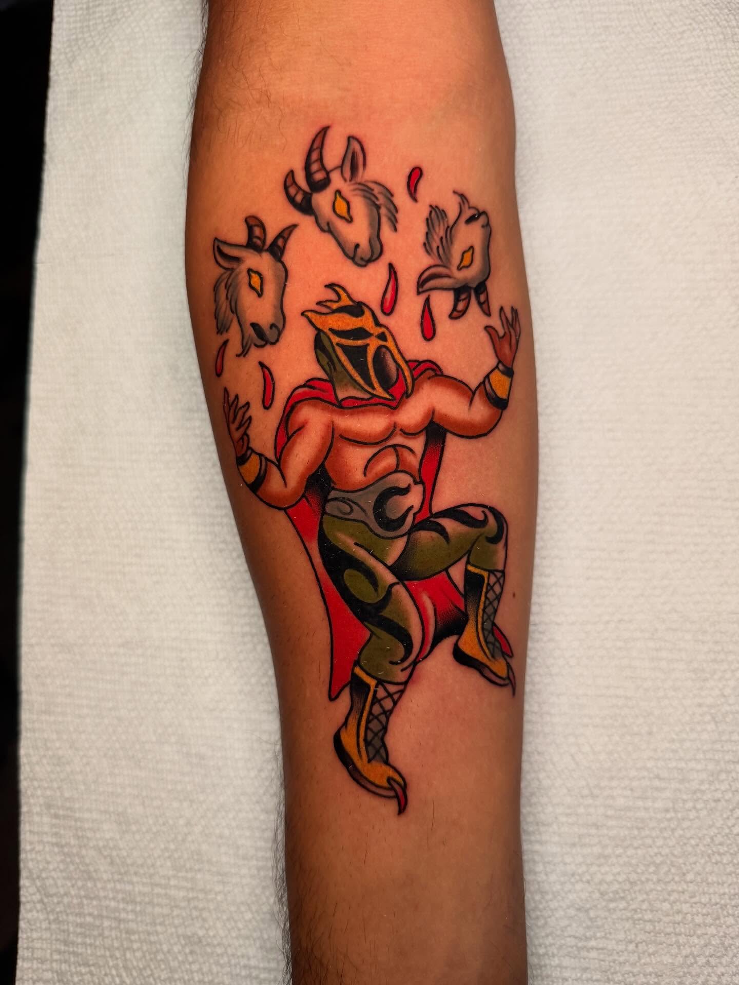 Tattoo by @robiscoffee — american_traditional
