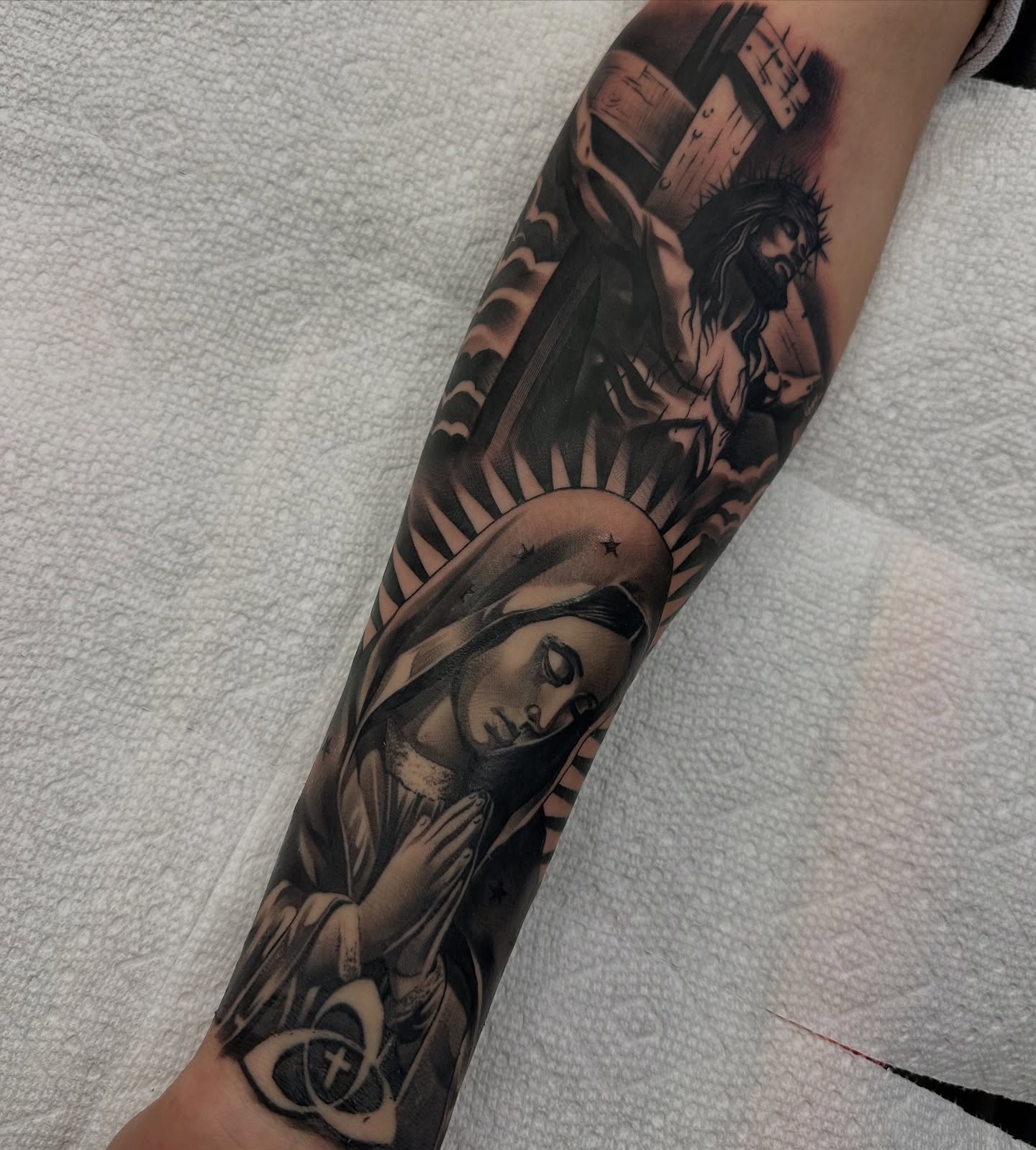 Tattoo by @bigtoons21 — black_and_grey, realism