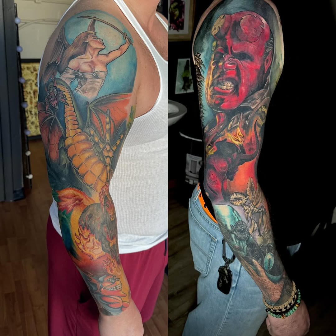 Tattoo by @aaronysidro — realism, dark_realism
