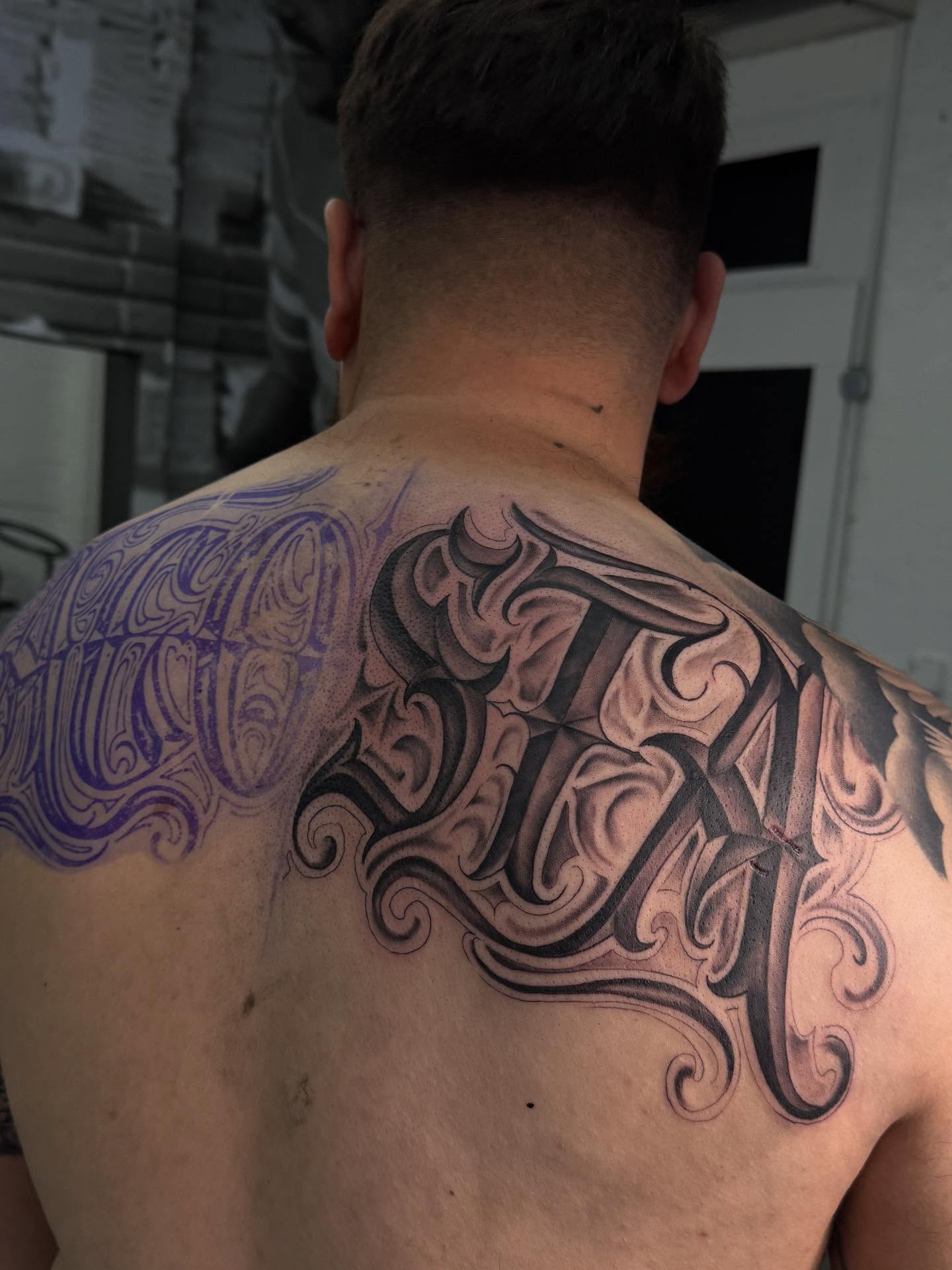 Tattoo by @syitattoos — lettering_script