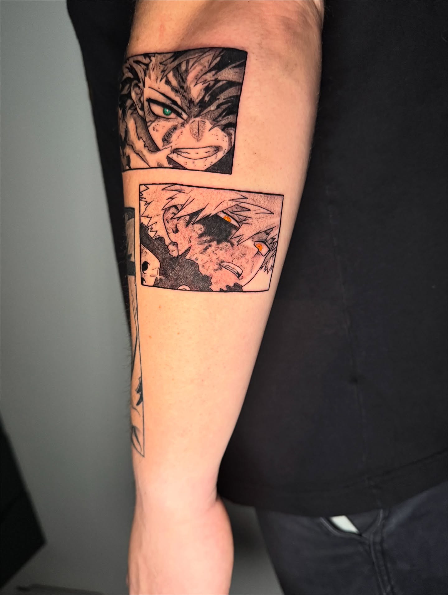 Tattoo by @monicas_tattoos โ anime