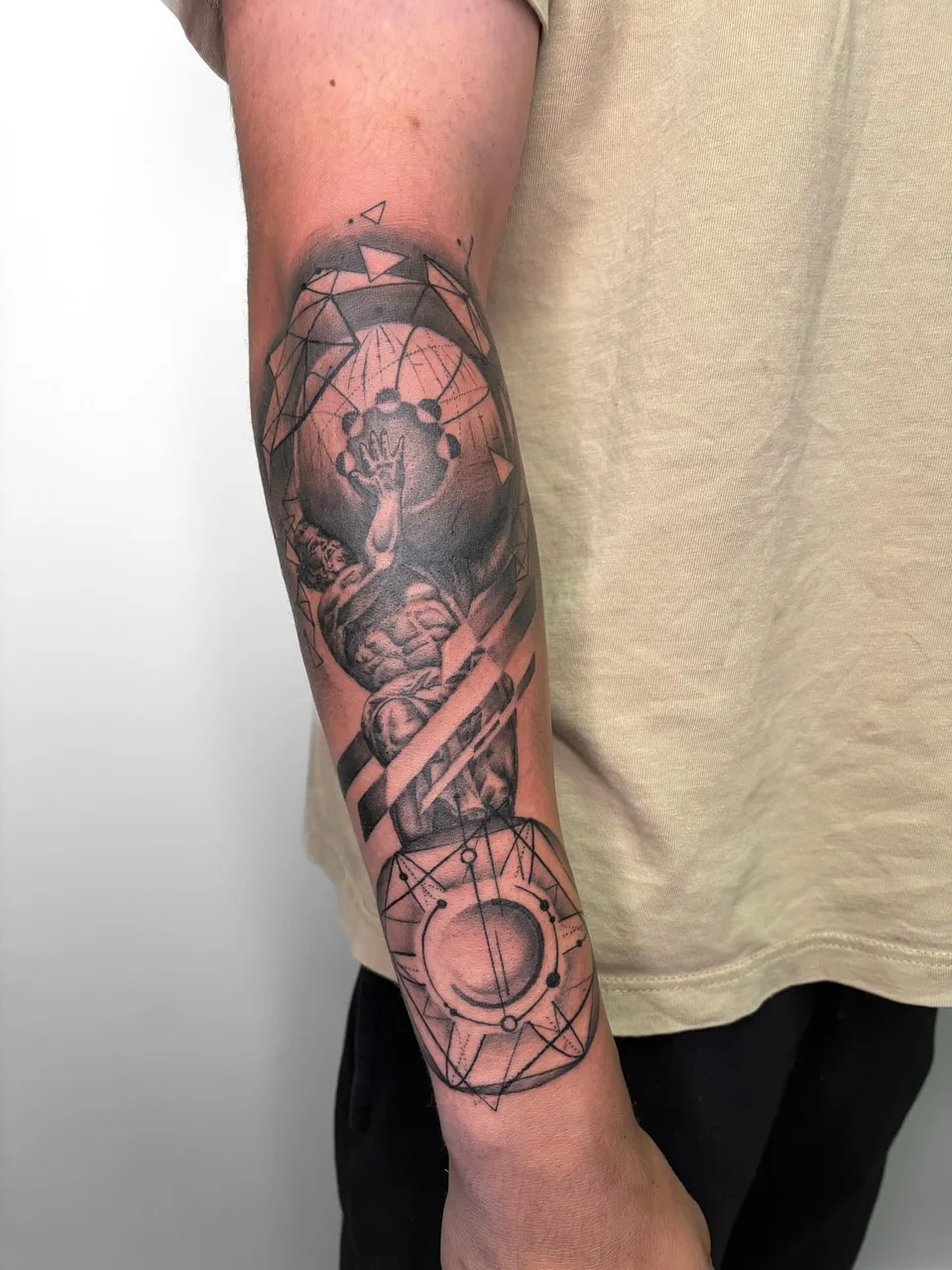 Tattoo by @jcharlescabral — geometric