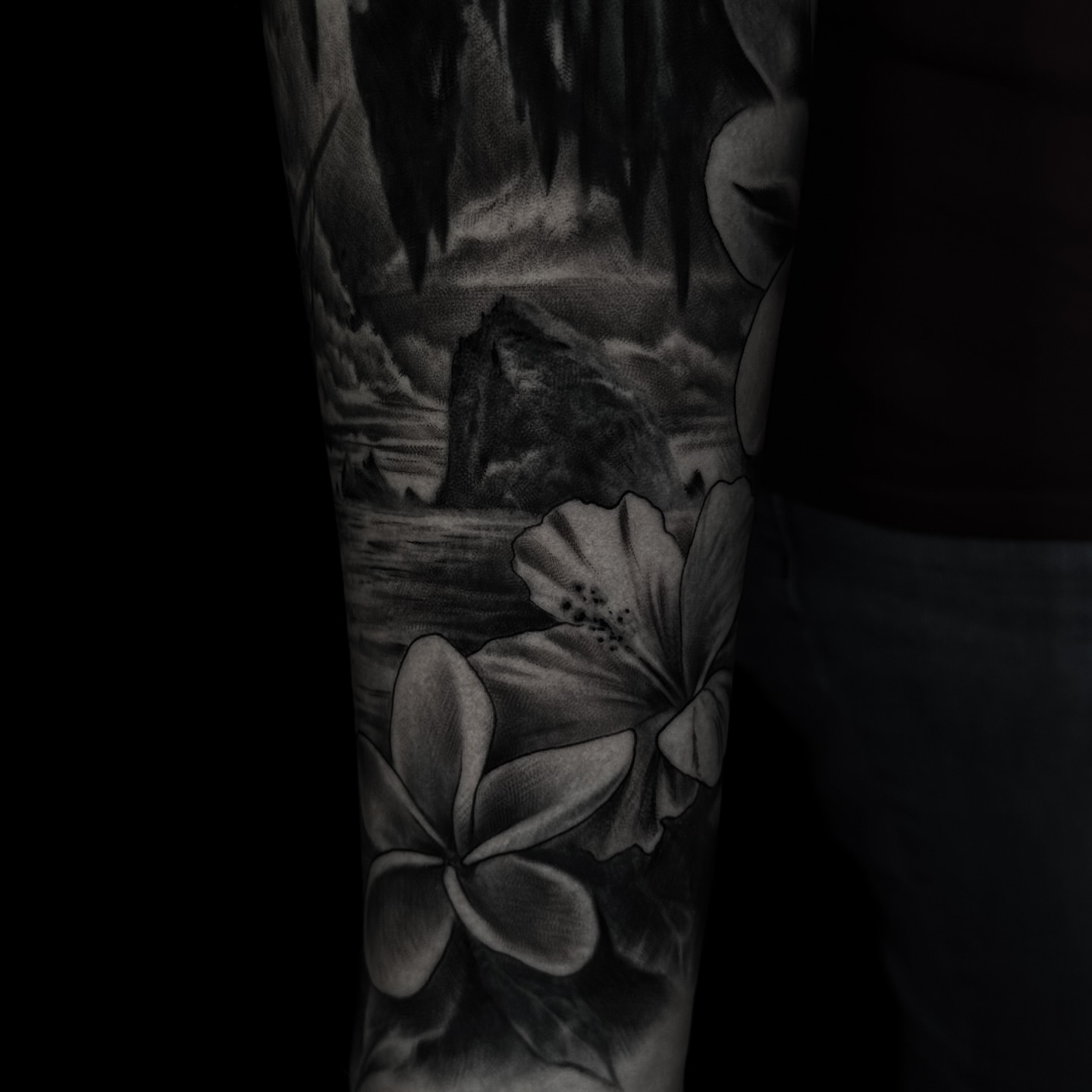 Tattoo by @molinatattoo — black_and_grey, realism
