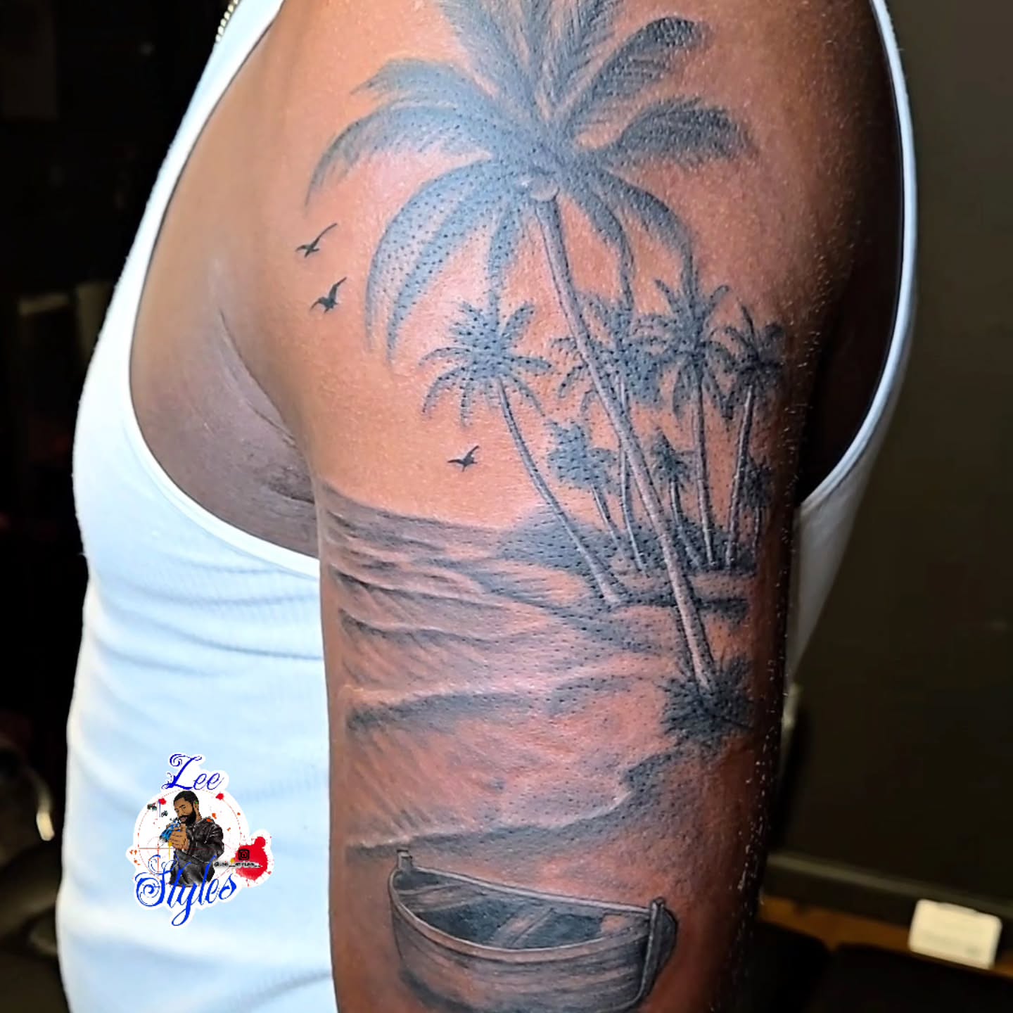 Tattoo by @lee__styles__ — realism, dotwork