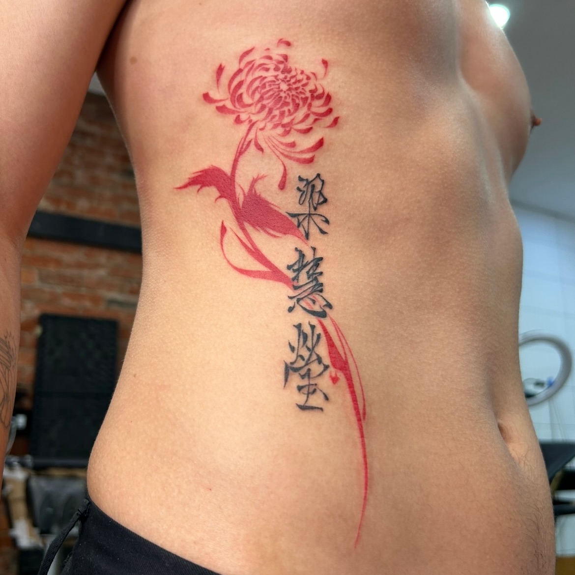 Tattoo by @hayleybayleytattoos — dotwork
