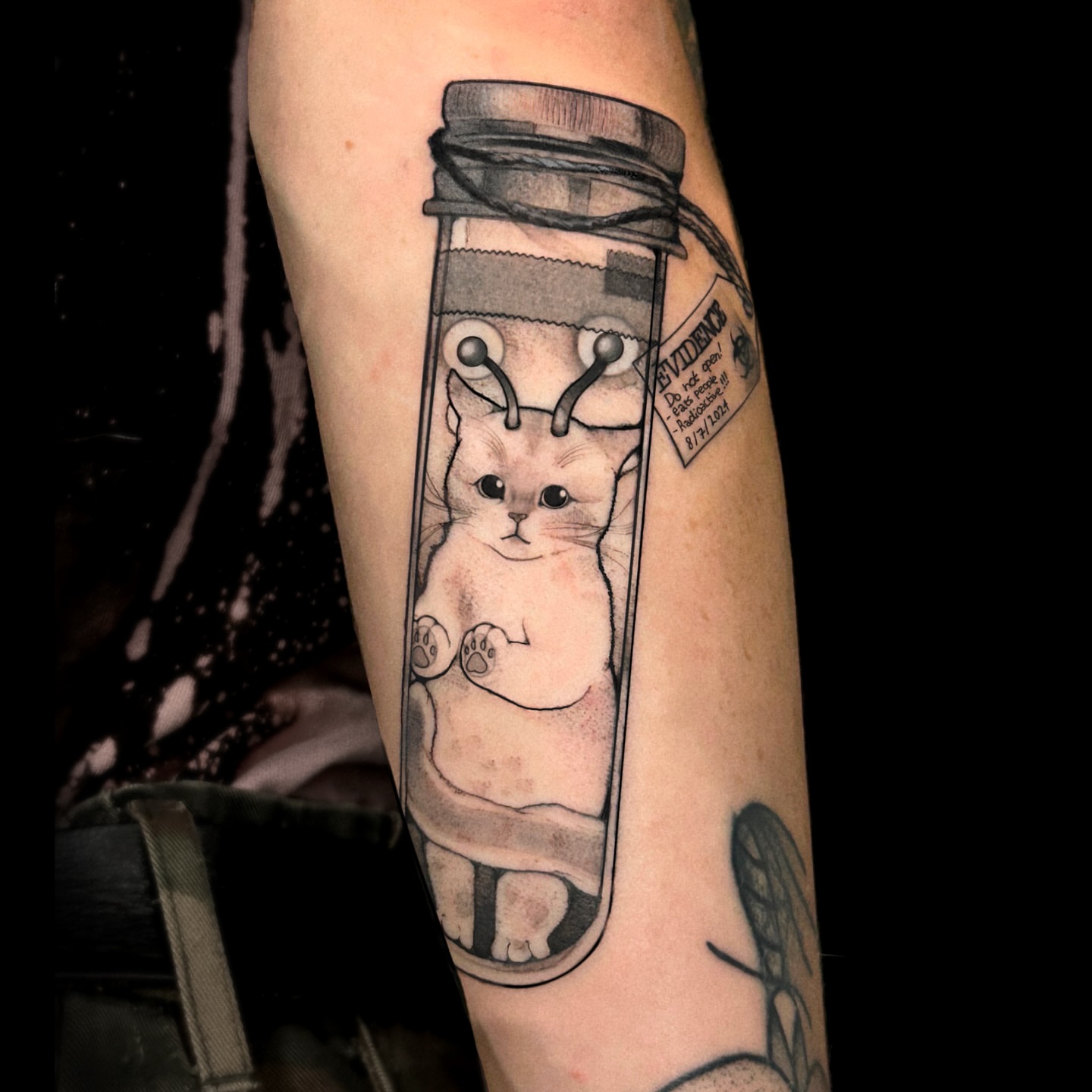 Tattoo by @hayleybayleytattoos — realism, dotwork