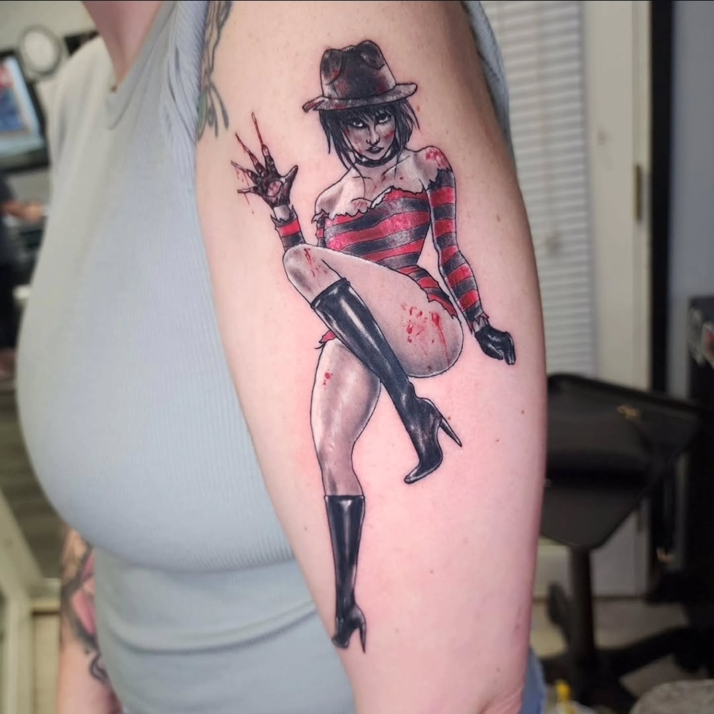 Tattoo by @zachmullinstattoos — realism, dark_realism