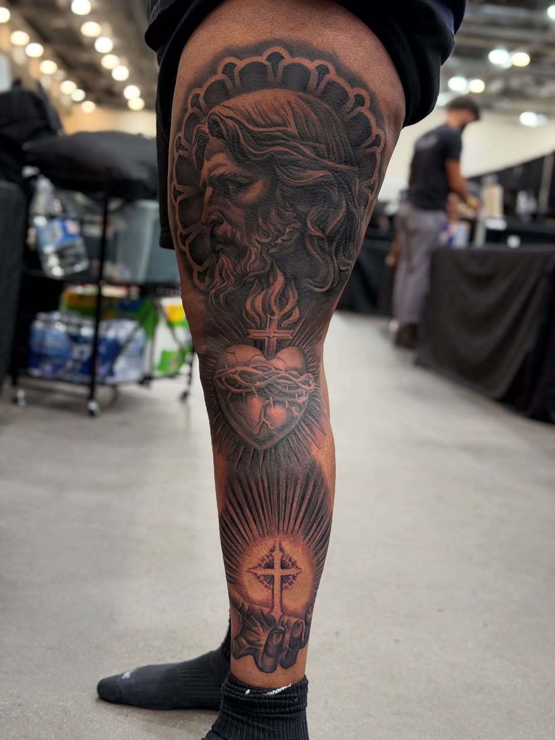Tattoo by @3mtatts — realism, black_and_grey